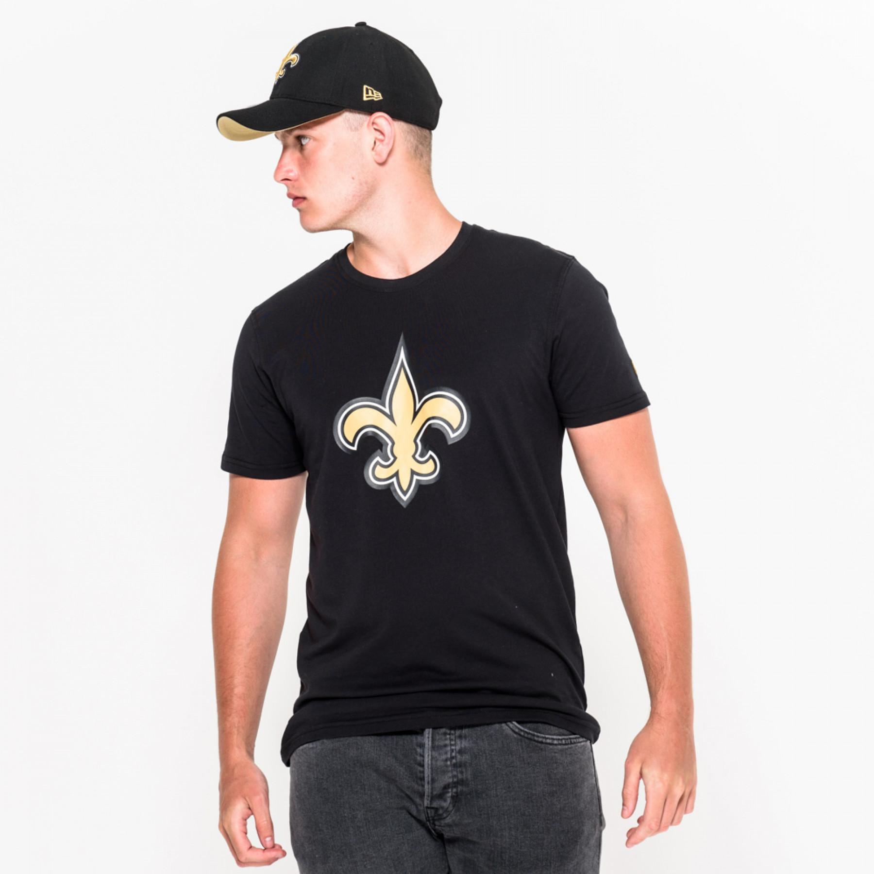 Camiseta New Era logo New Orleans Saints
