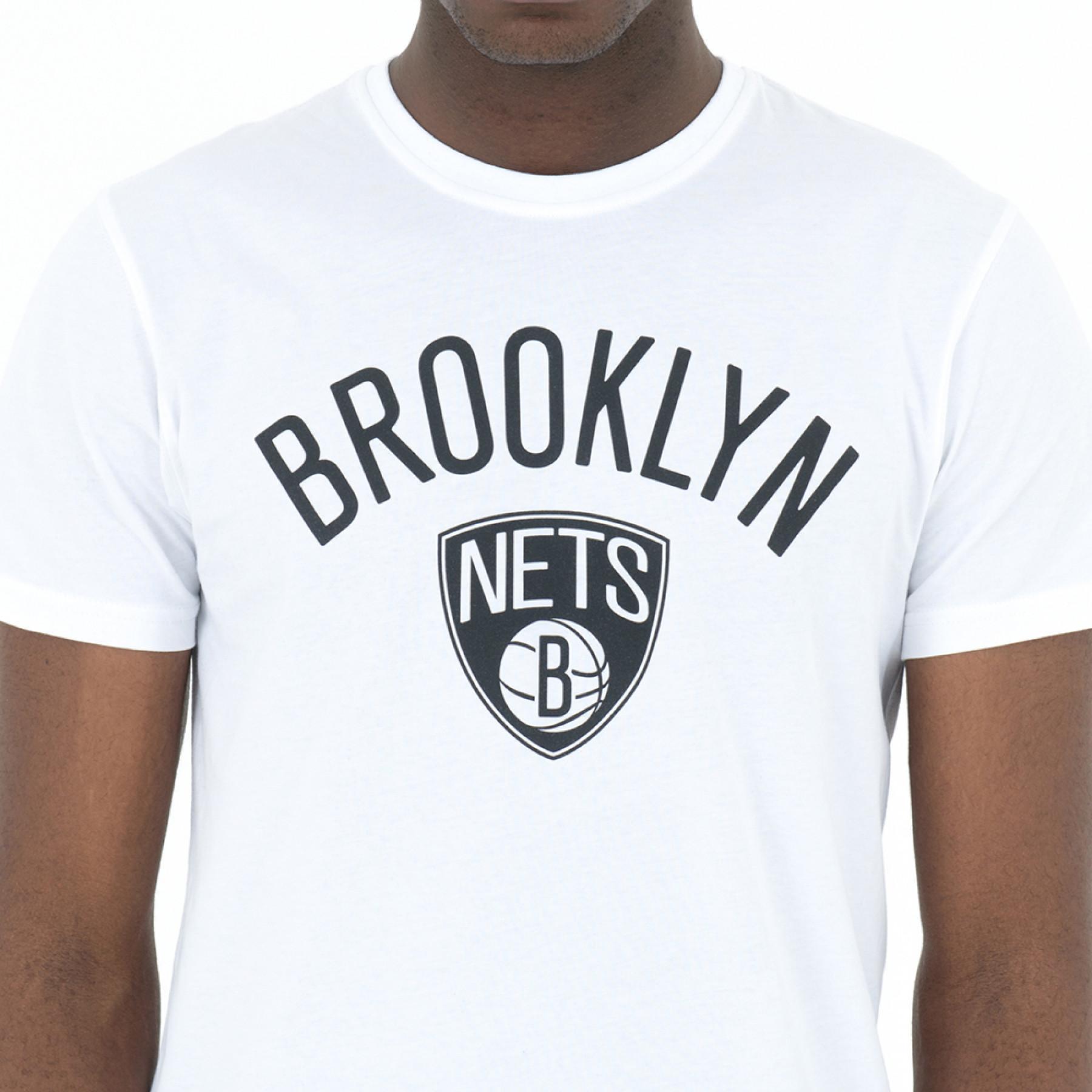 Camiseta blanco Brooklyn Nets