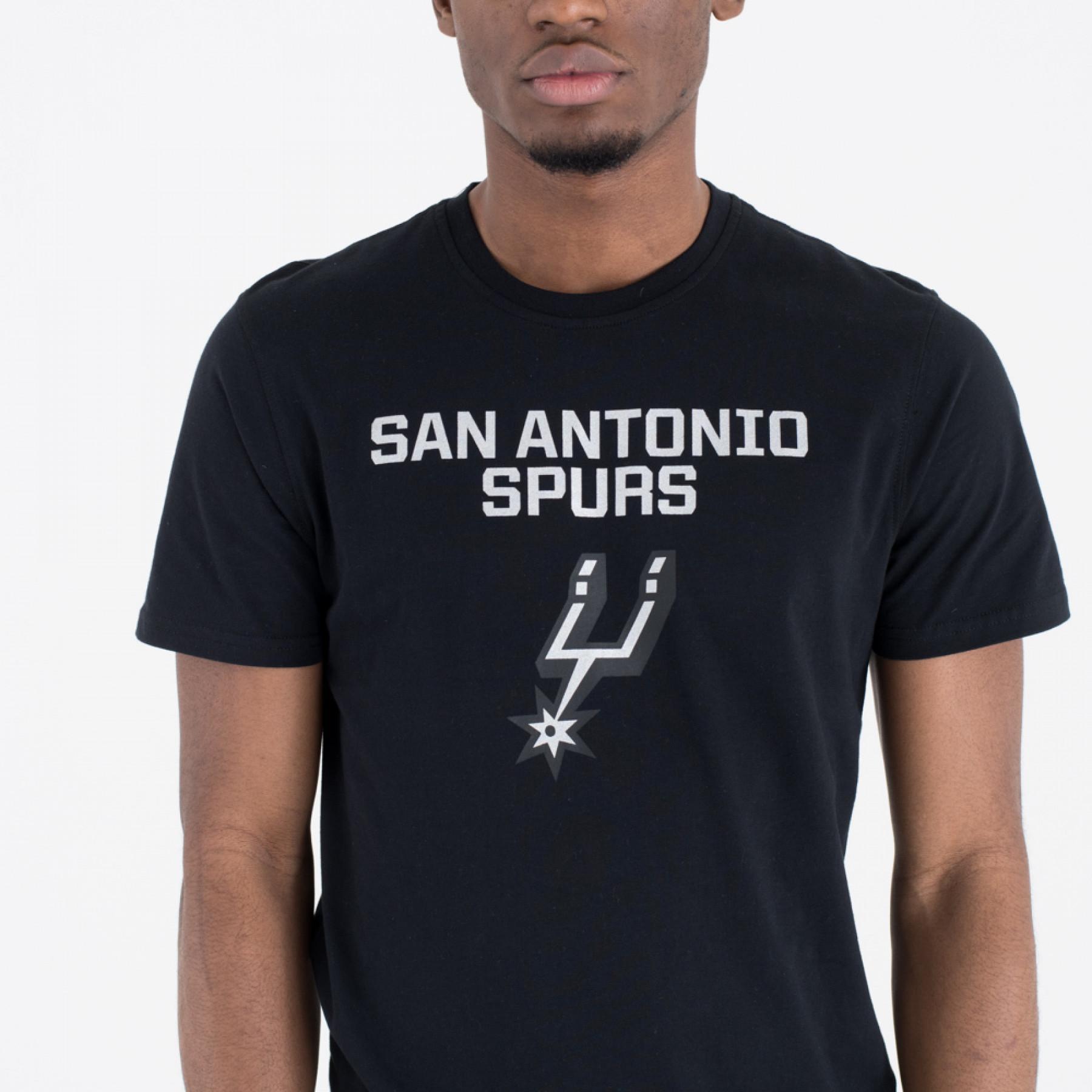 Camiseta New Era logo San Antonio Spurs