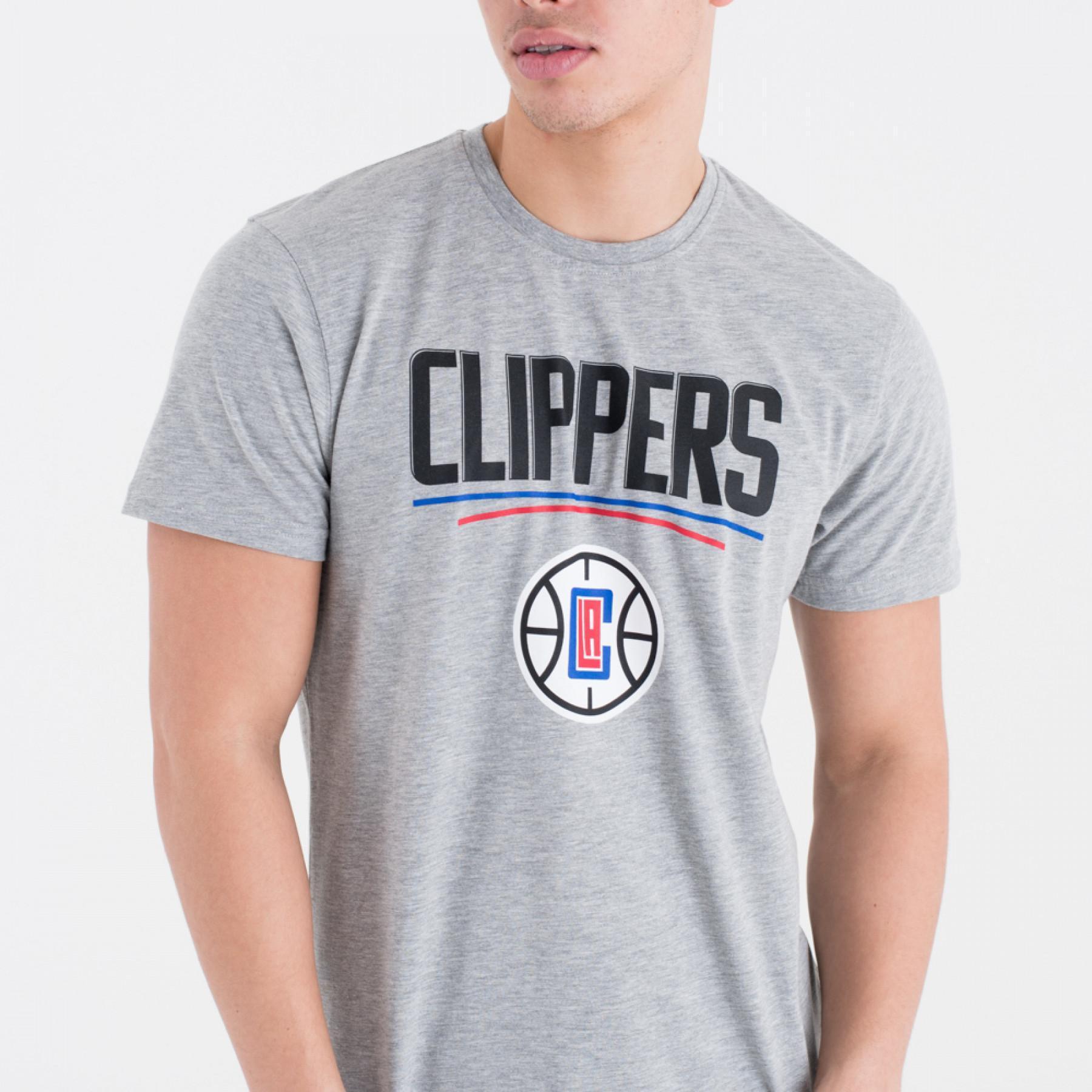 Camiseta New Era logo Los Angeles Clippers