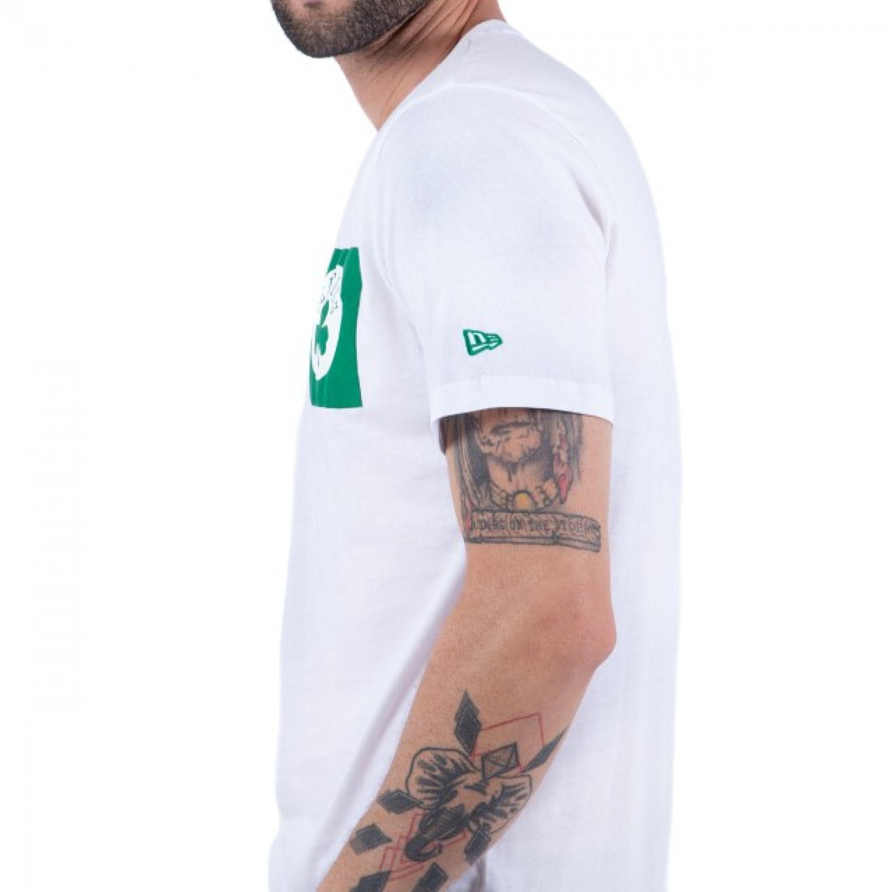 Camiseta New Era Celtics NBA Square Logo
