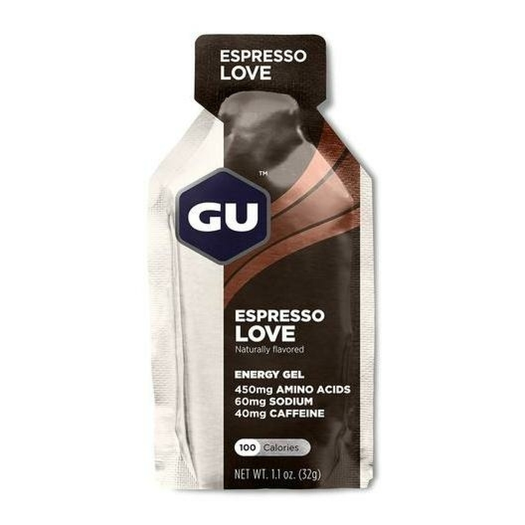 Paquete de 24 geles con cafeína Gu Energy espresso