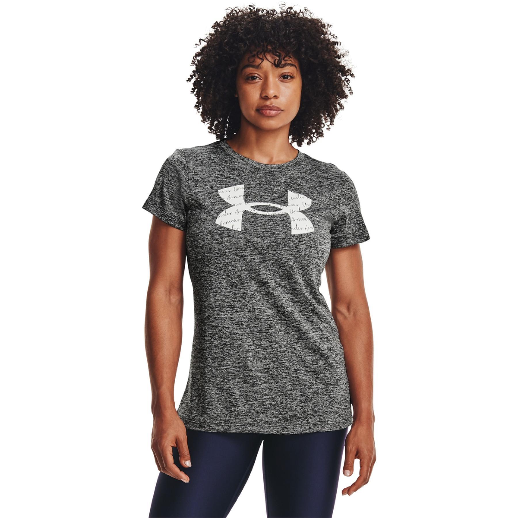 Camiseta de mujer Under Armour à manches courtes Tech Twist Graphic