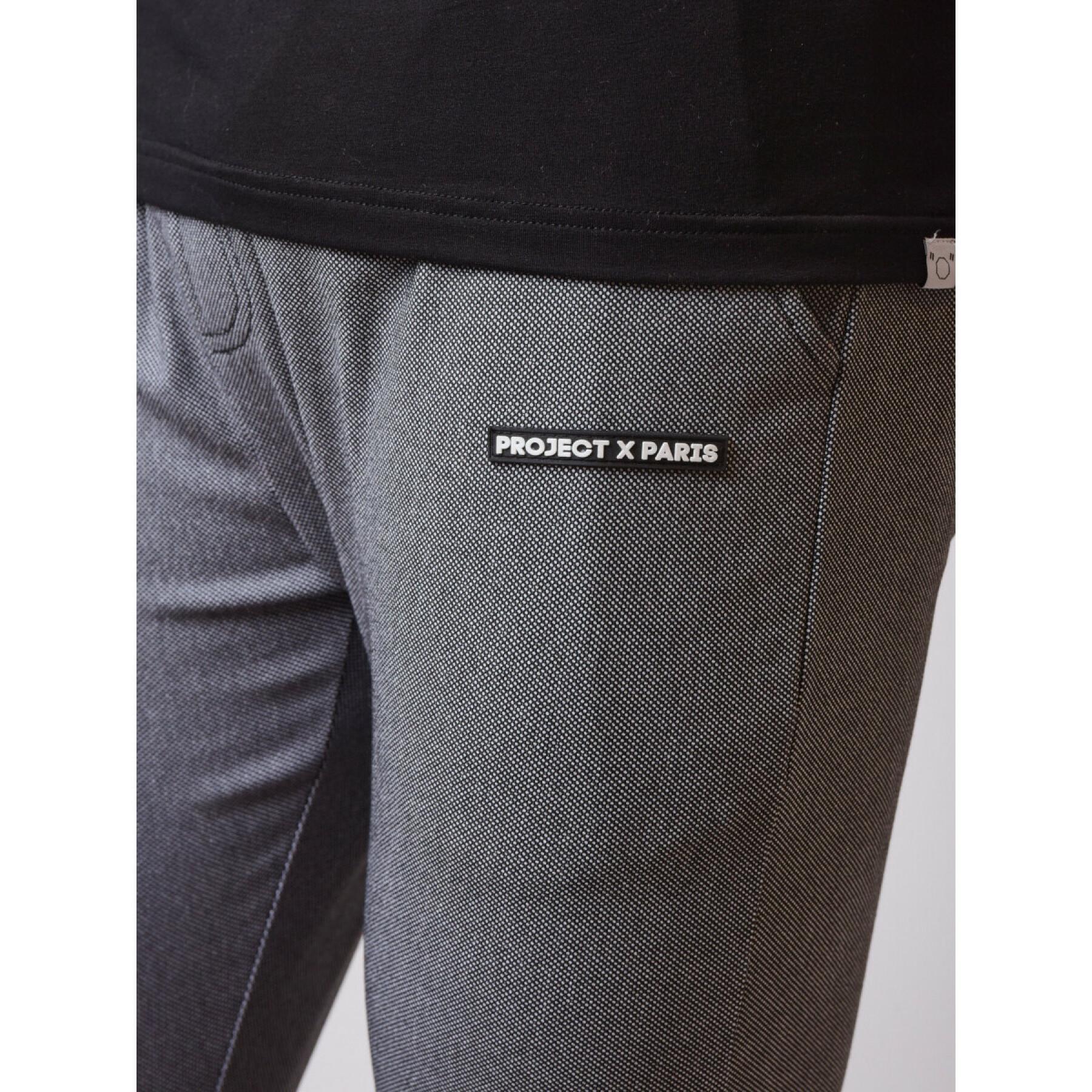 Pantalón slim con textura Project X Paris