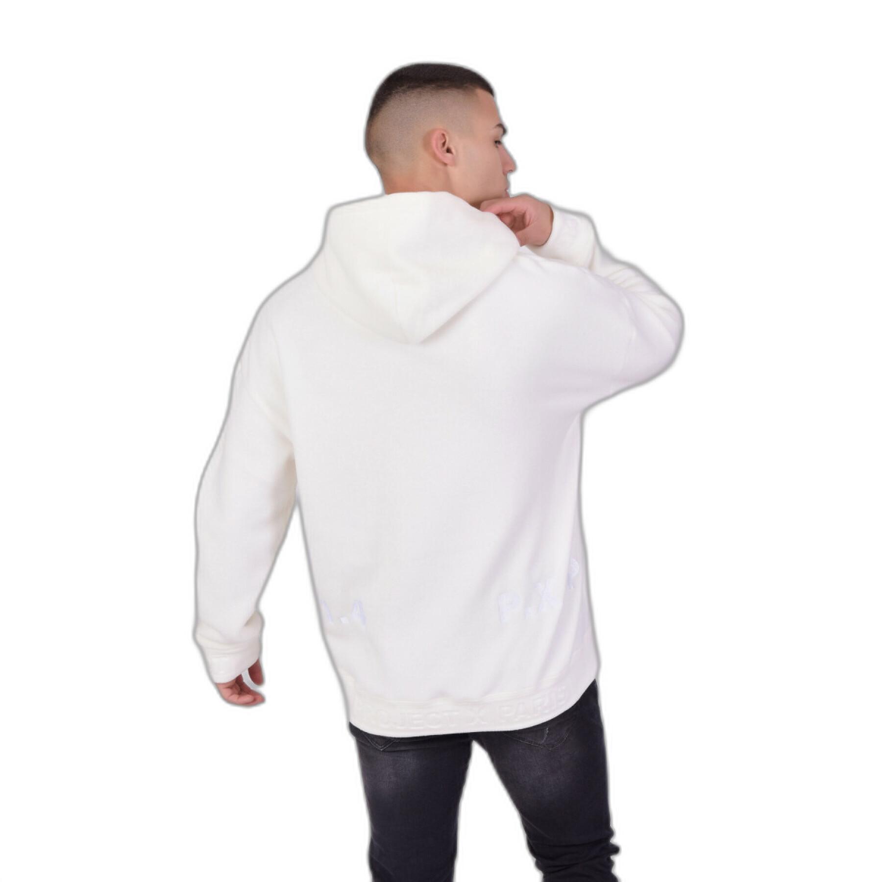 Suéter de vellón con doble logotipo Project X Paris