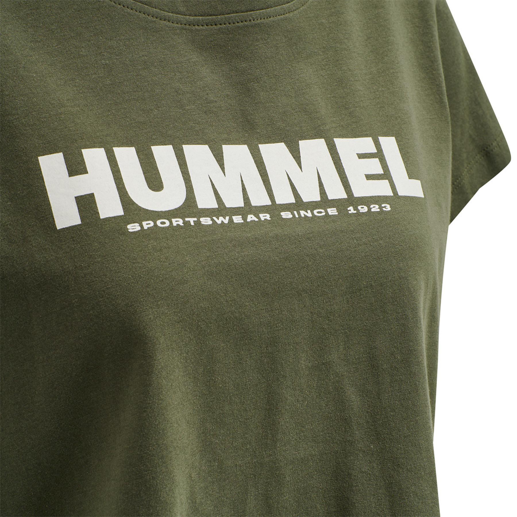 Camiseta mujer Hummel hmlLEGACY cropped