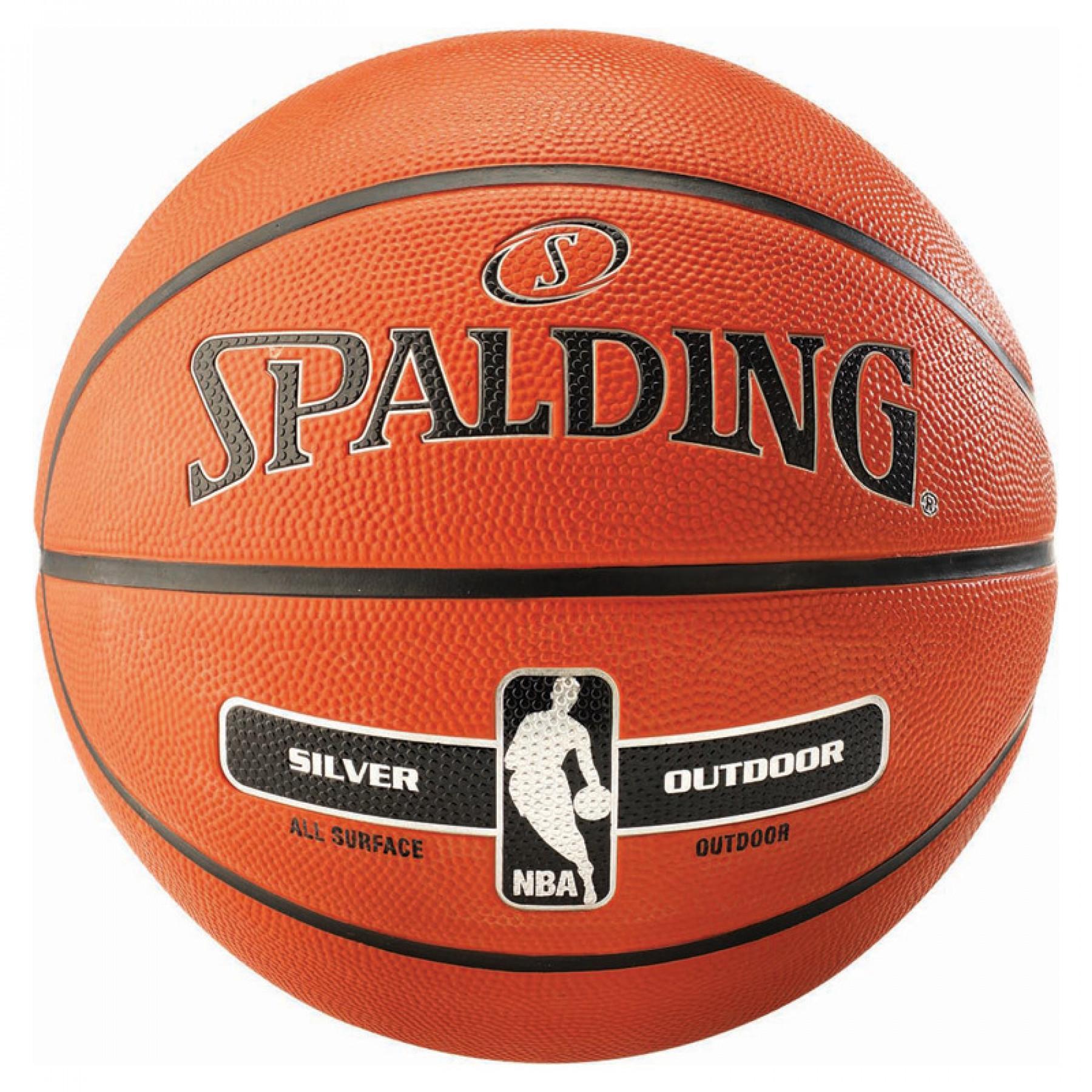 Globo Spalding NBA Silver (65-887z)