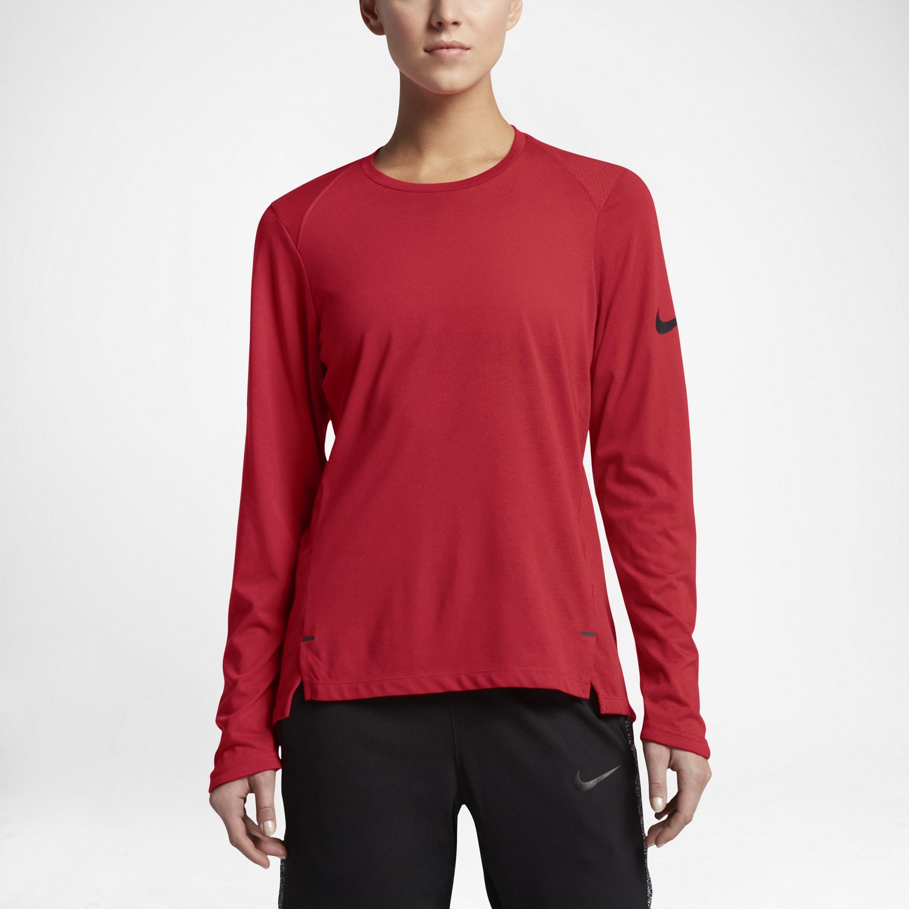 Jersey de manga larga para mujer Nike Dry Elite