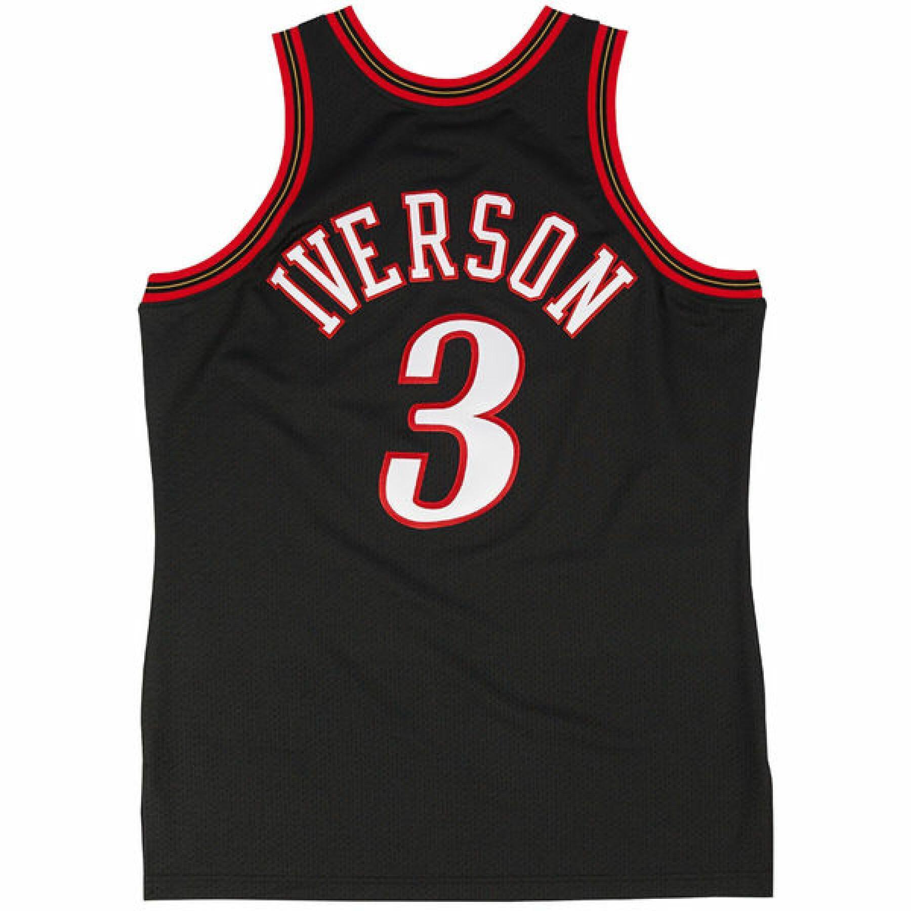 Auténtico jersey Philadelphia 76ers Allen Iverson #3 1997/1998