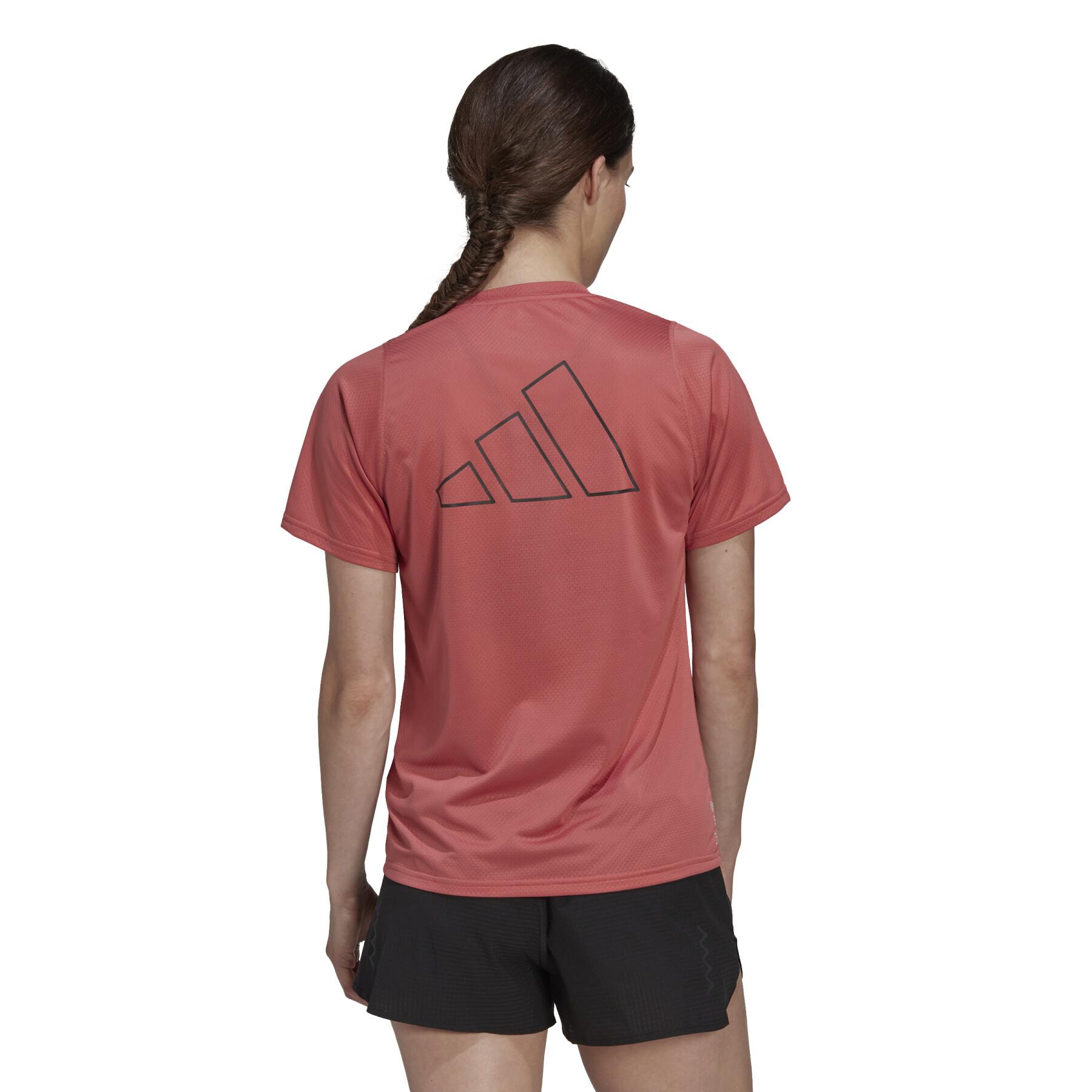 Camiseta de mujer adidas Run Icons