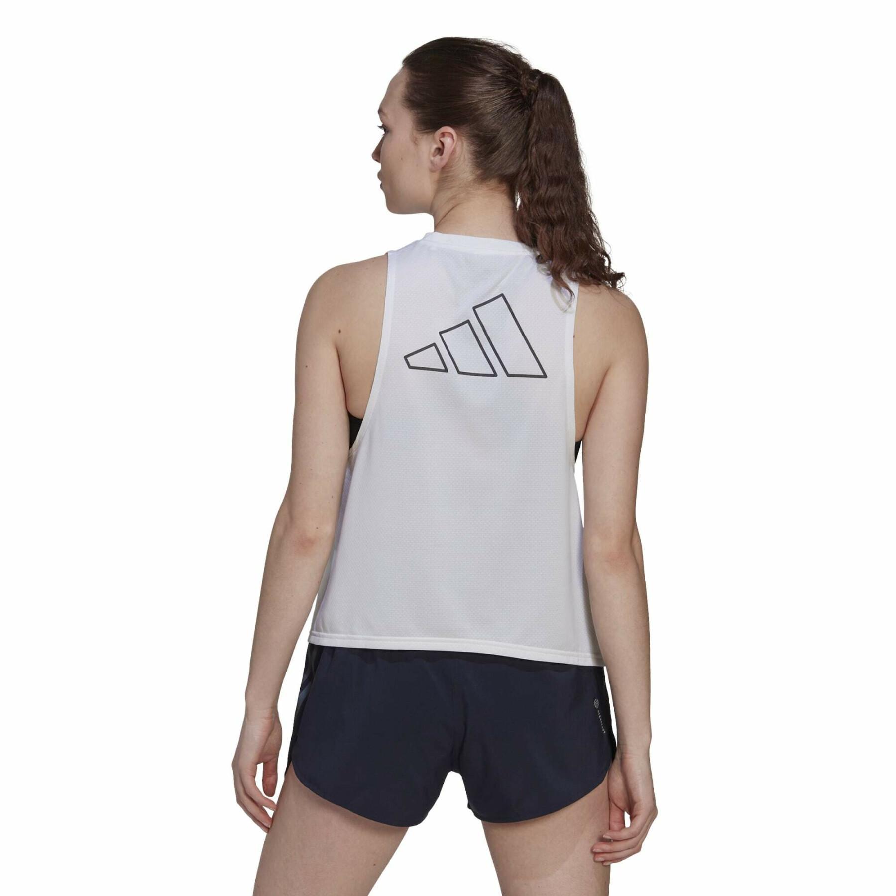 Camiseta de tirantes para mujer adidas Run Icons