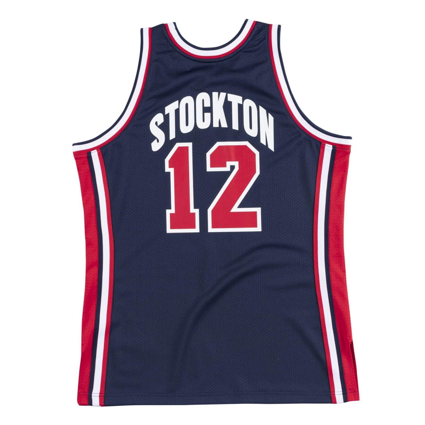 Camiseta auténtica del equipo USA nba John Stockton