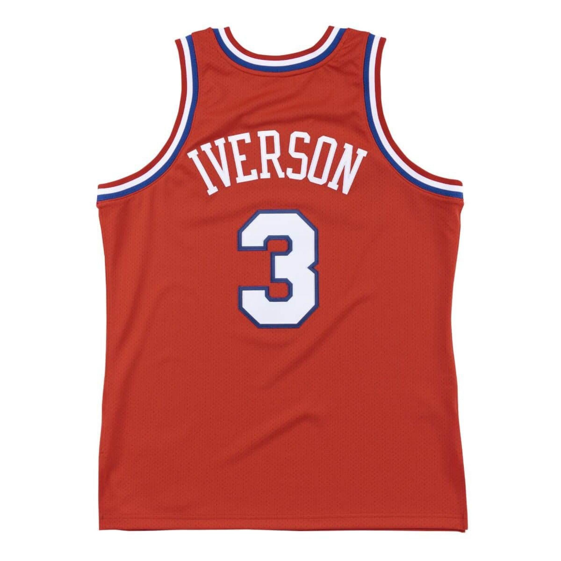 Auténtico jersey Philadelphia 76ers Allen Iverson 2002/03