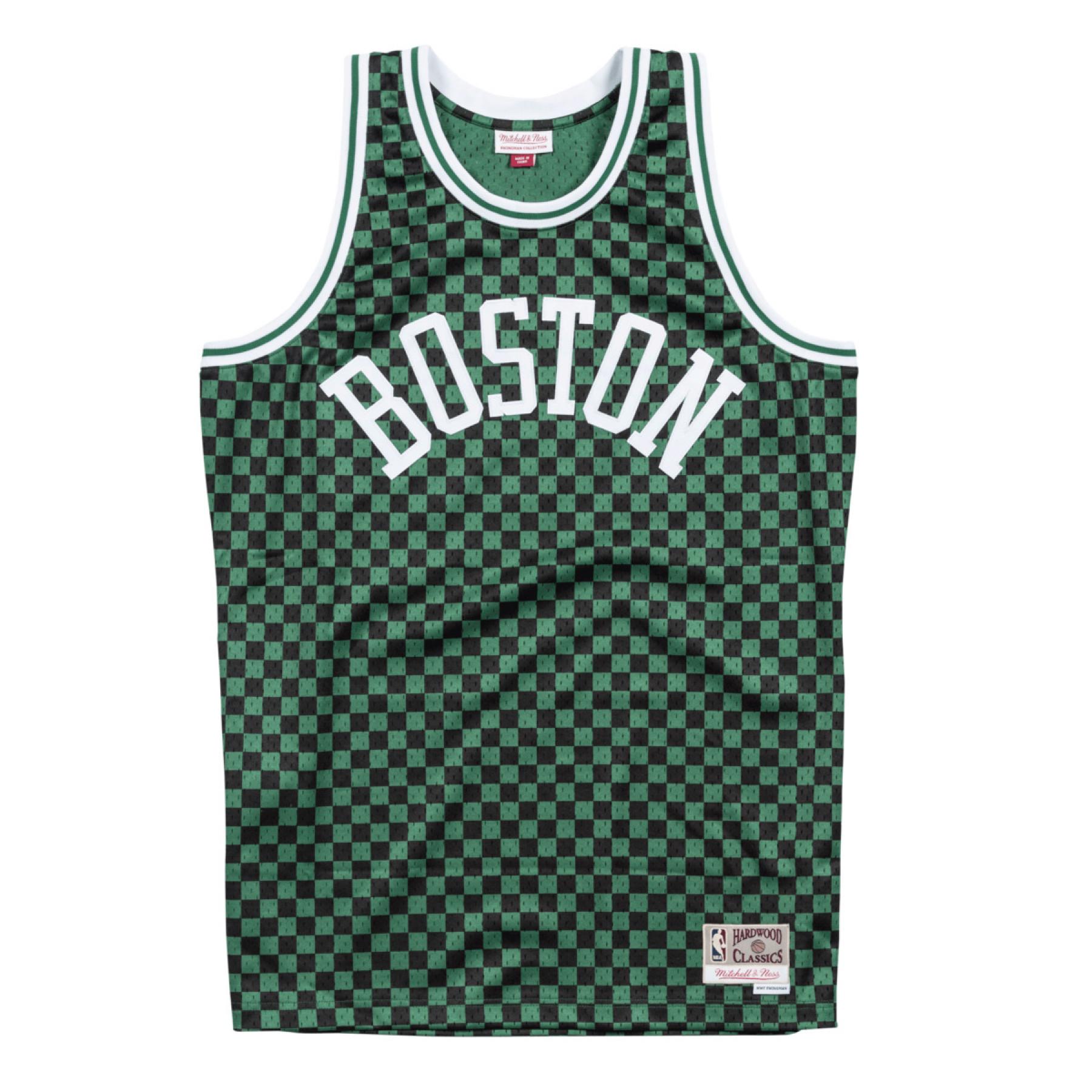 Jersey Boston Celtics checked b&r