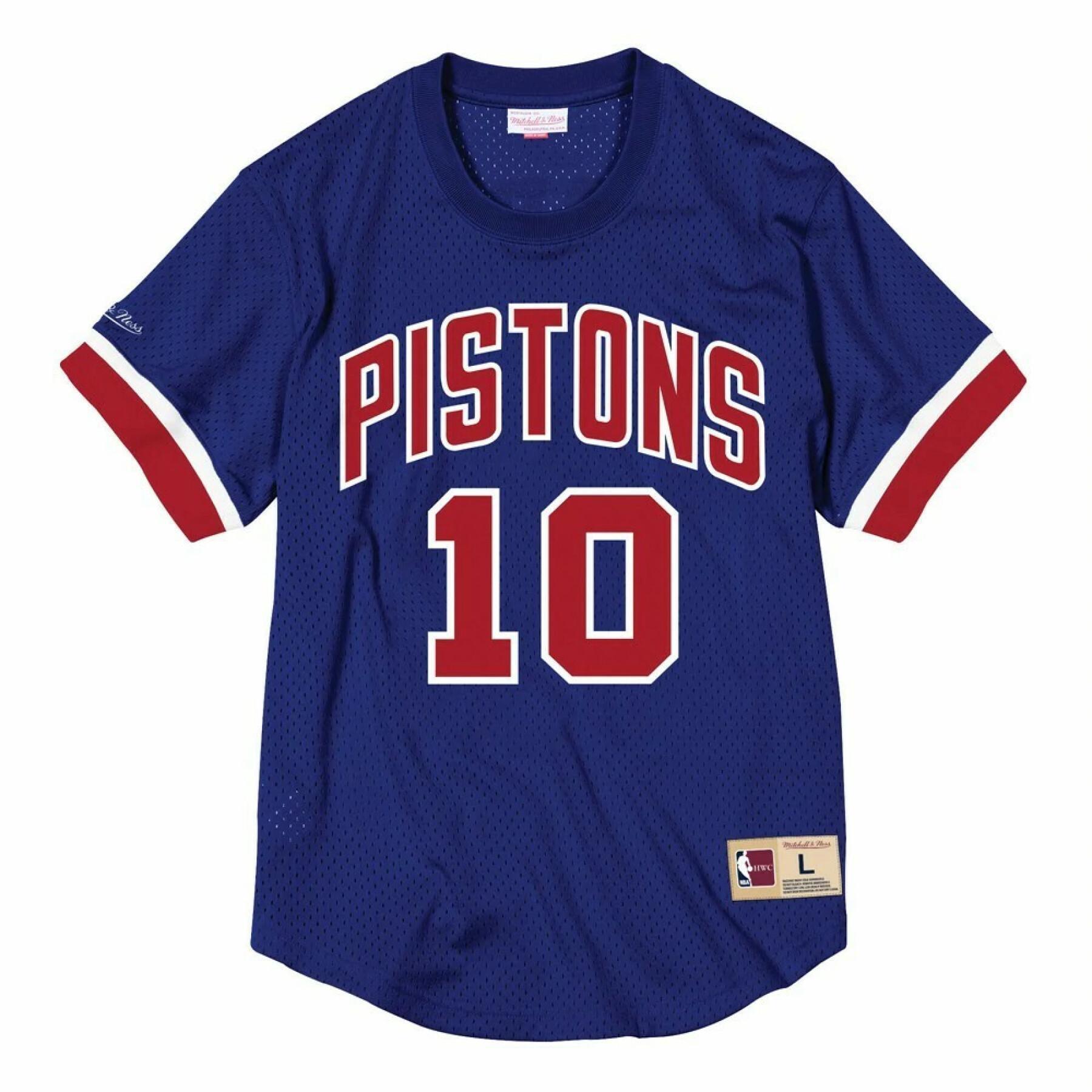Camiseta Detroit Pistons Dennis Rodman