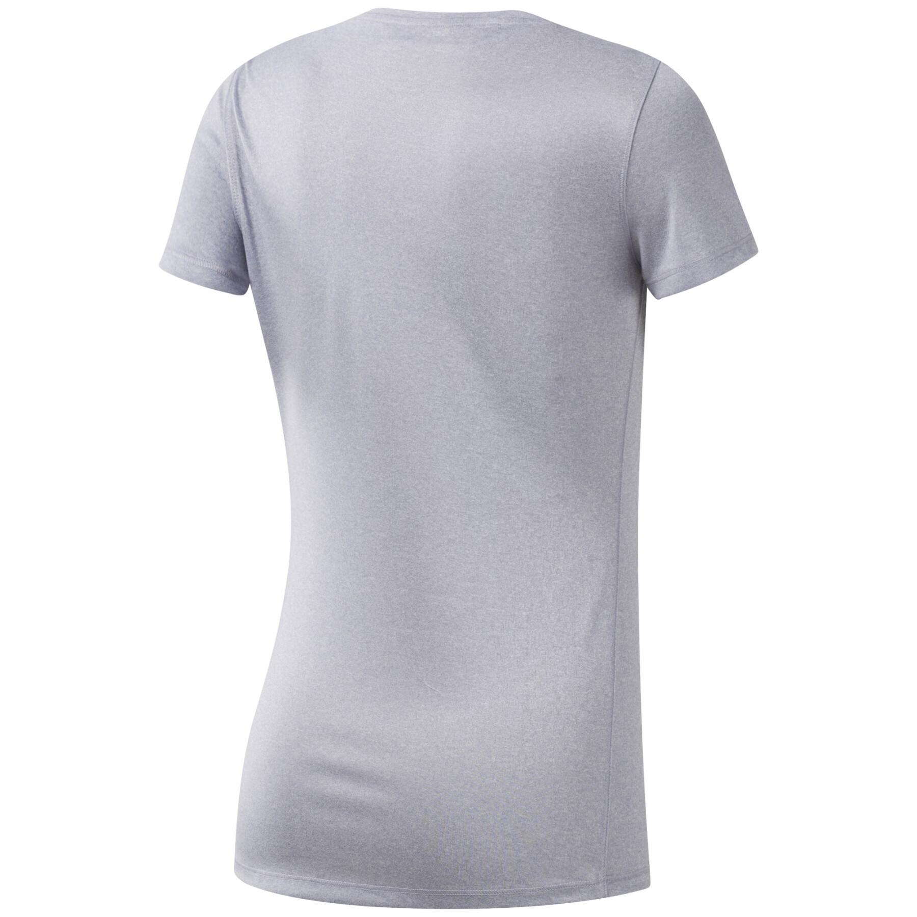 Camiseta reflectante para mujer Reebok Running OS
