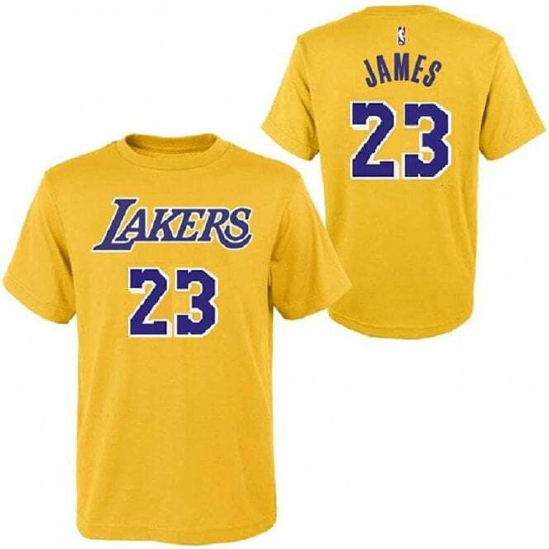 Camiseta Los Angeles Lakers Lebron James Handles 4 Days