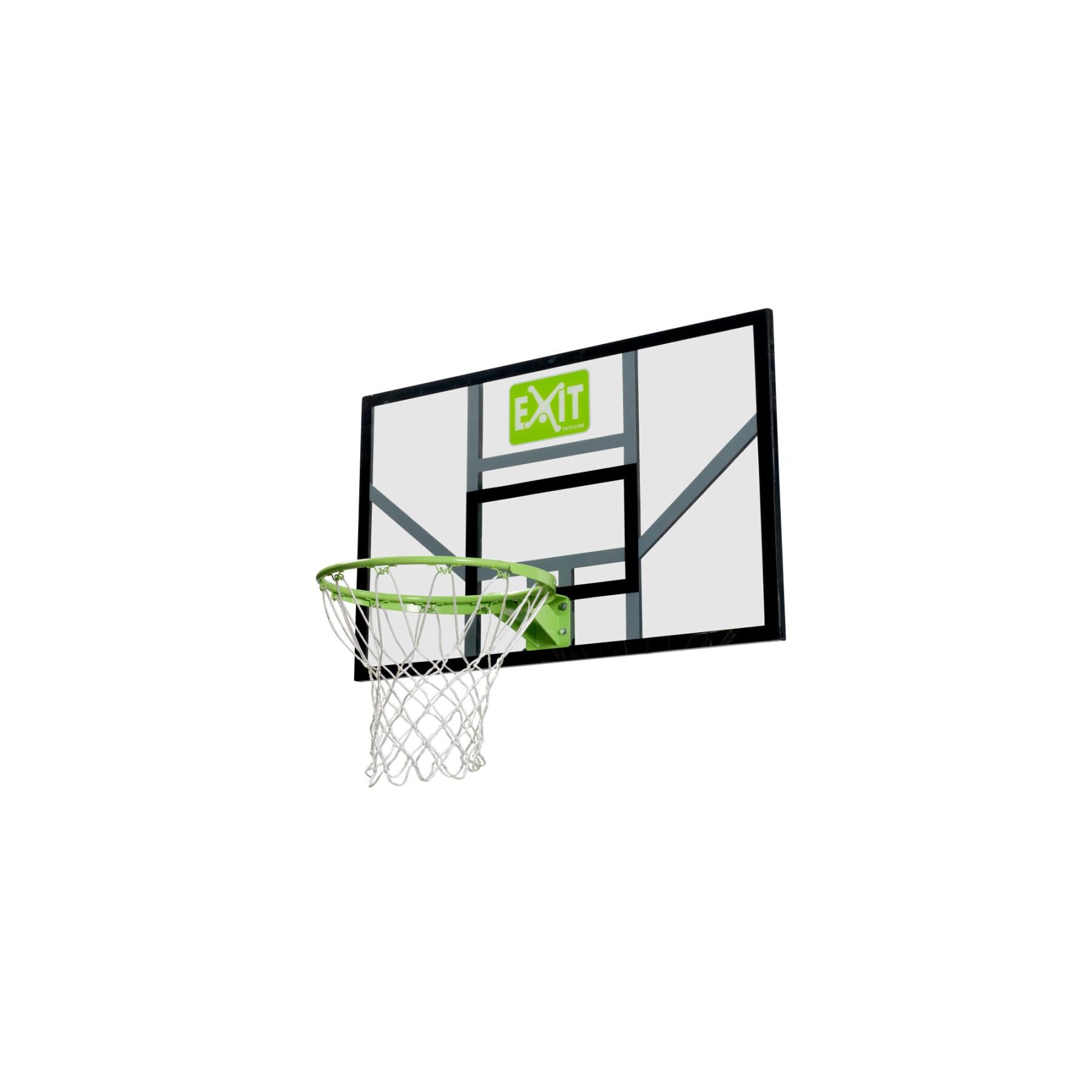 Canasta de baloncesto con aro y red Exit Toys Galaxy