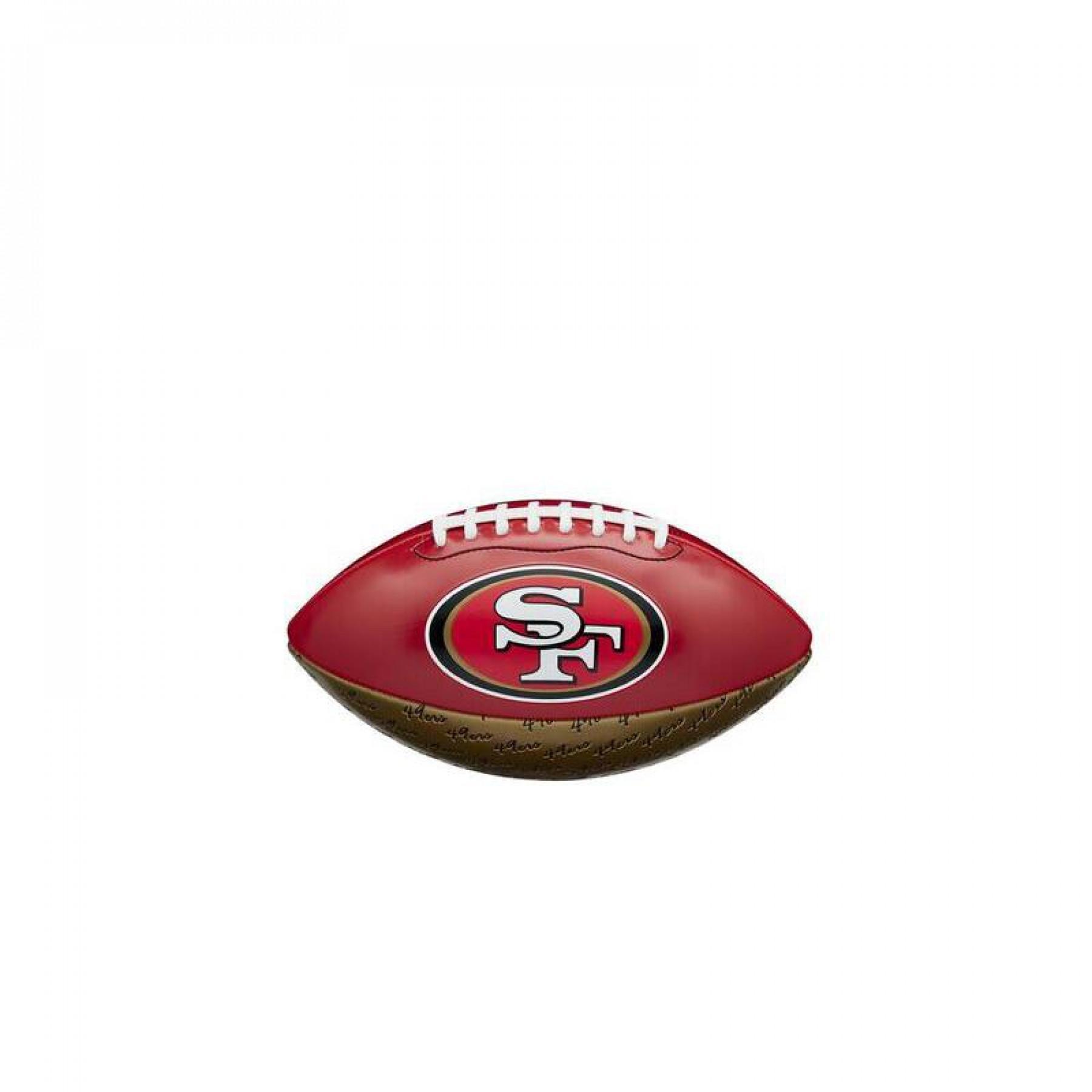 Mini balón infantil NFL San Francisco 49ers