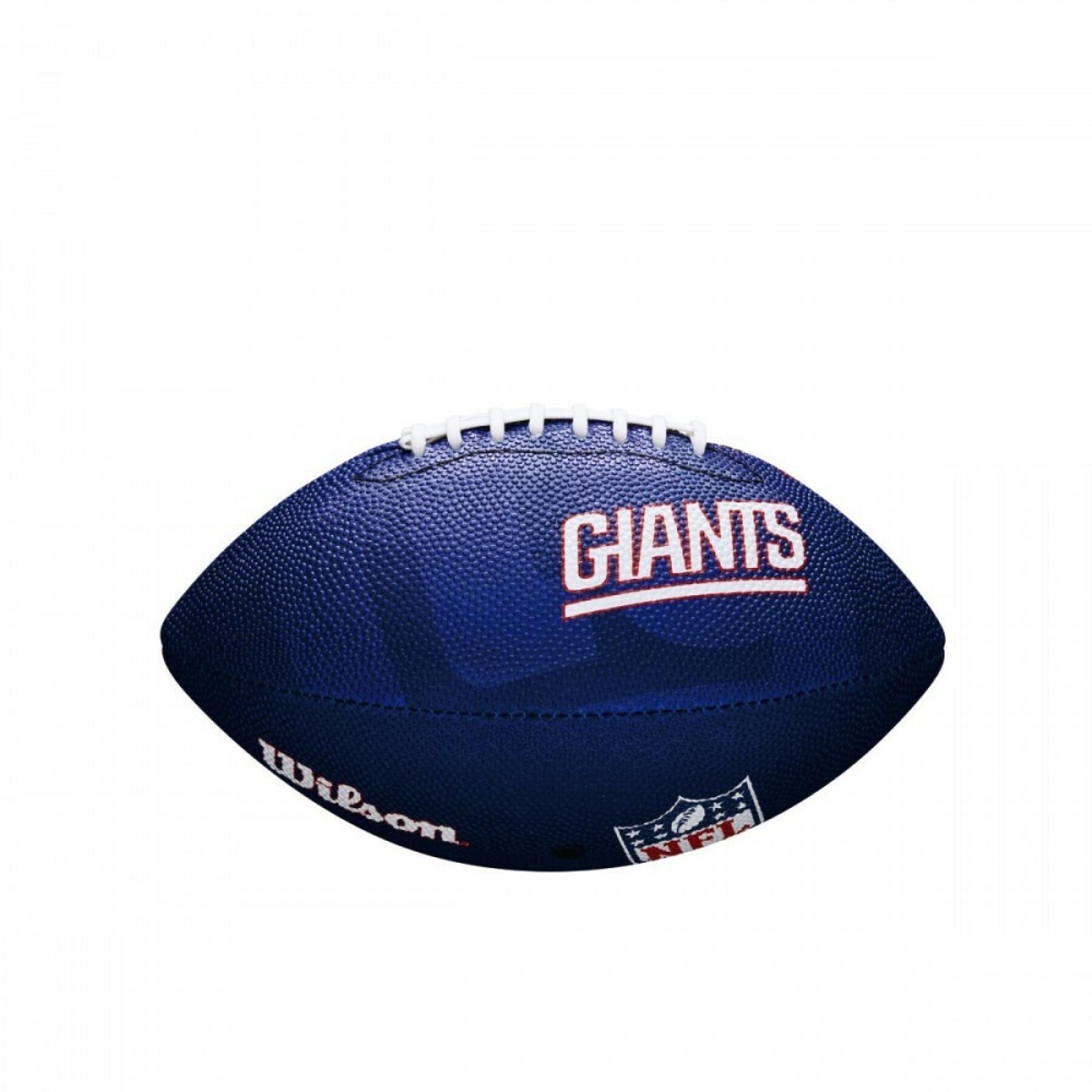 Balón niños Wilson Giants NFL Logo