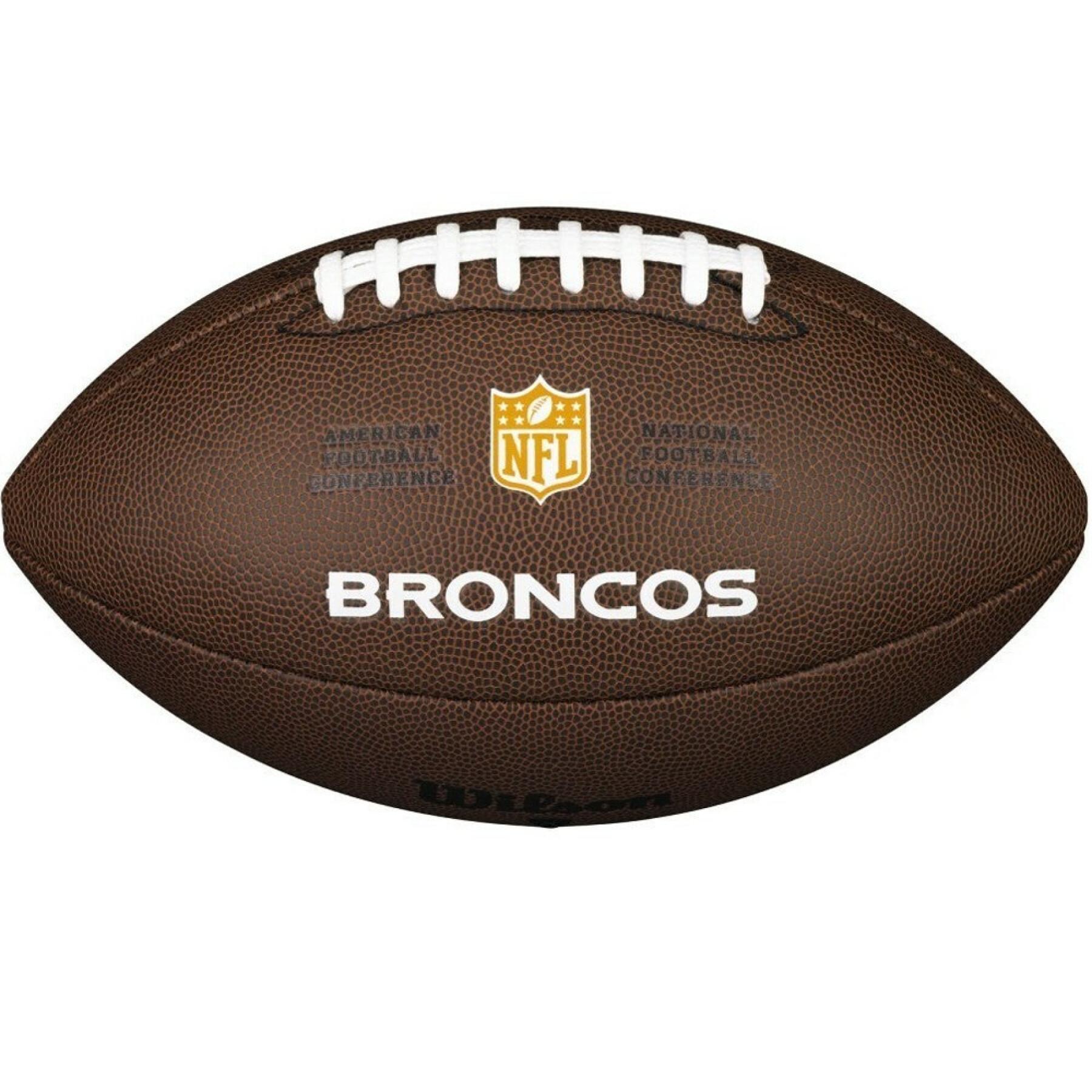 Balón Wilson Broncos NFL Licensed
