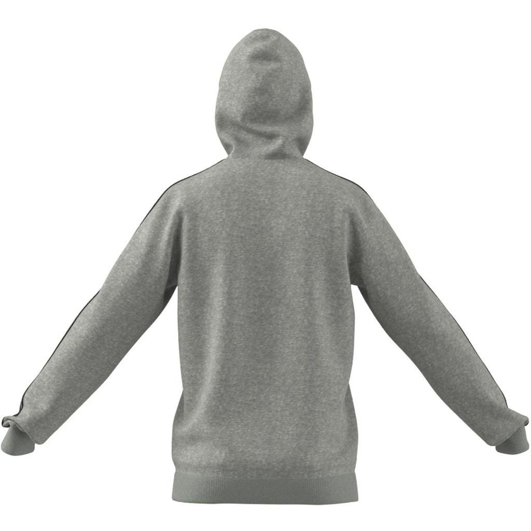 Sudadera con capucha adidas Essentials Fleece 3-Bandes