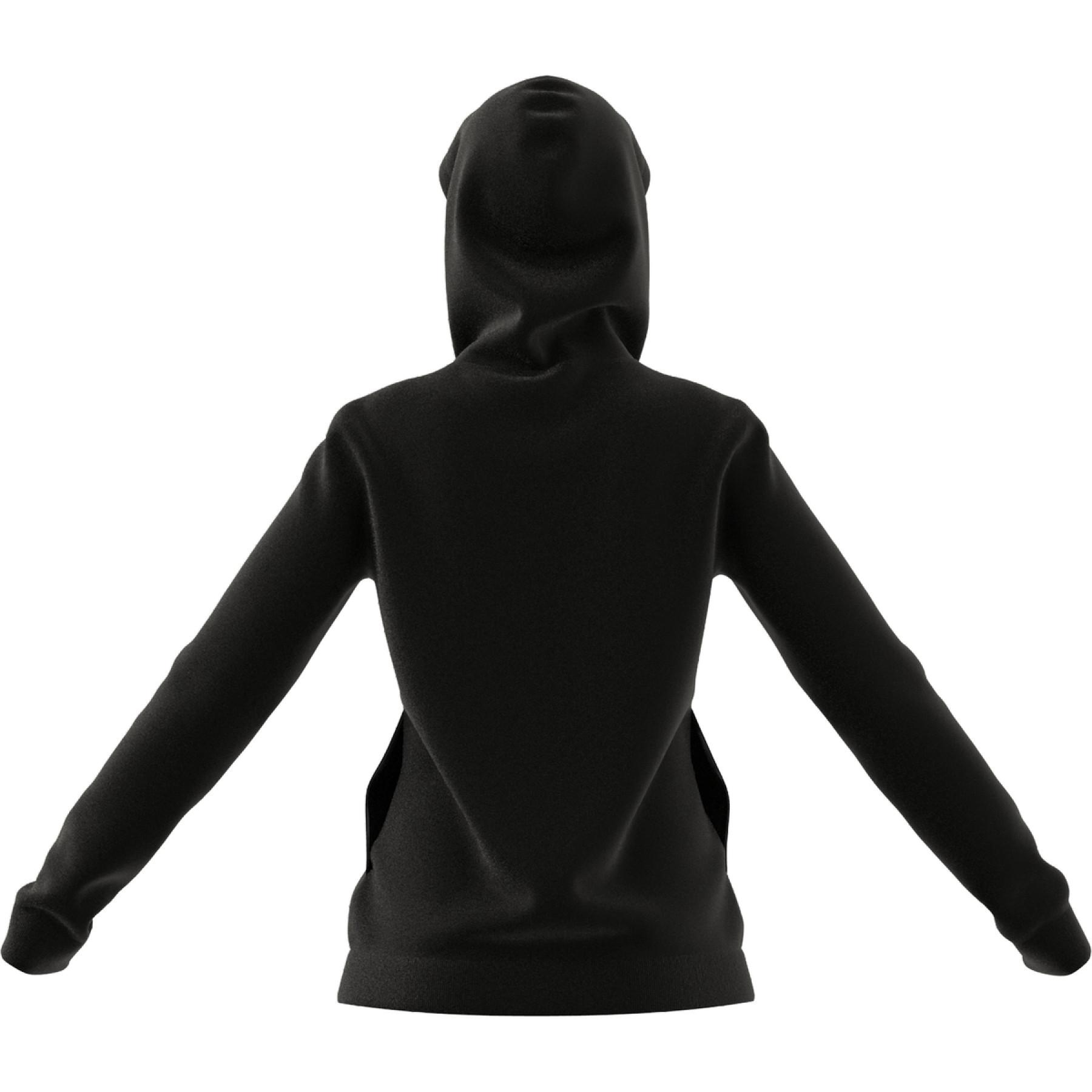 Sudadera con capucha para mujer adidas Essentials Logo Fleece