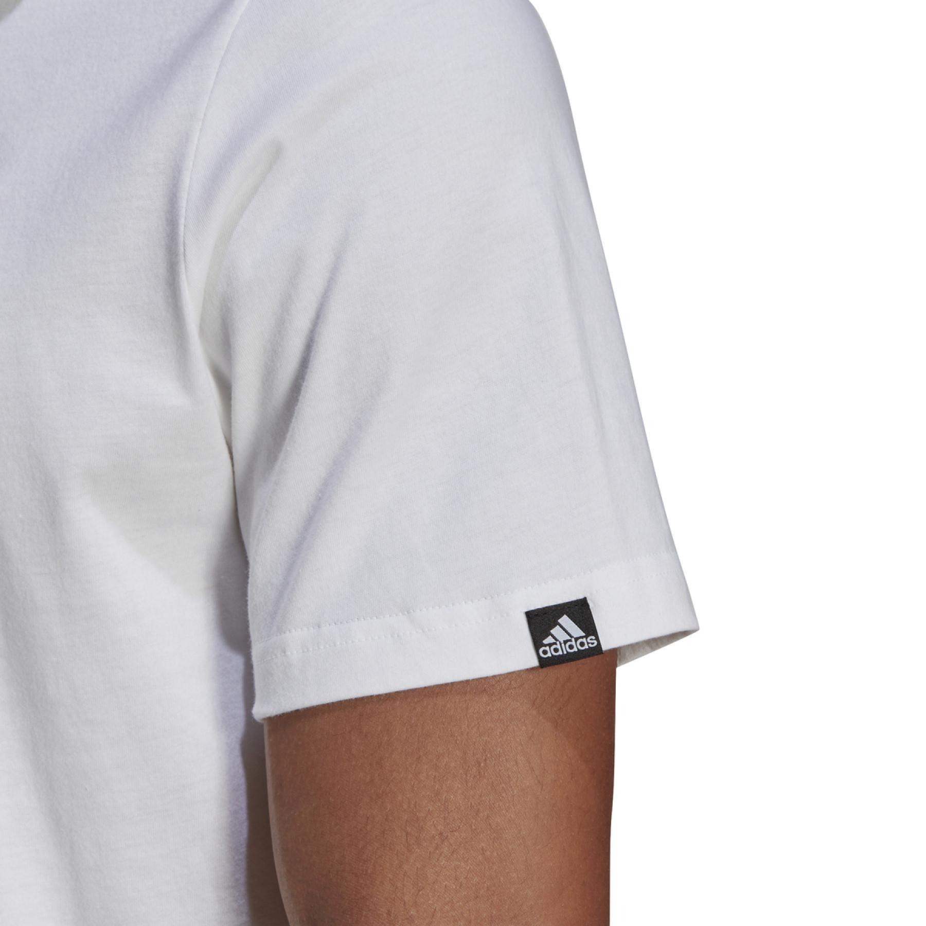 Camiseta adidas Embroidered Lit Logo Graphic