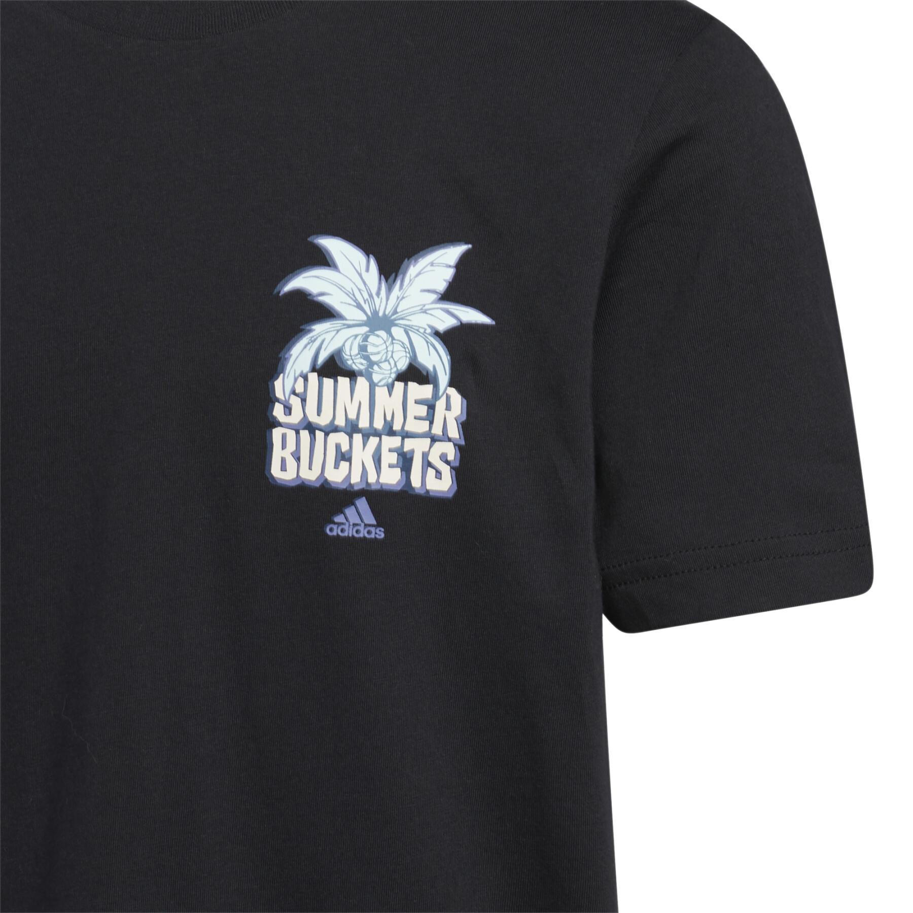 Camiseta de niño adidas Summer Hoops Graphic