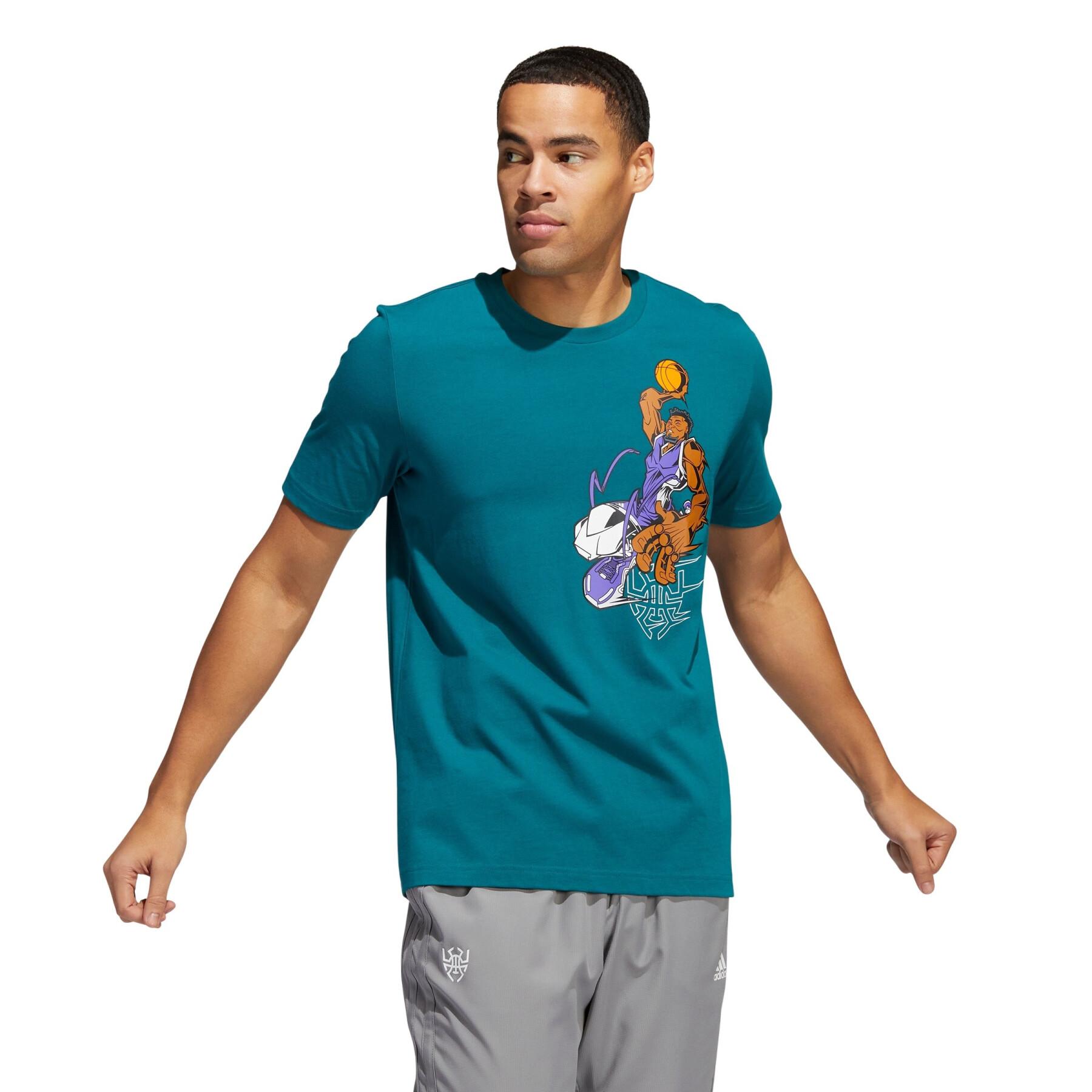 camiseta gráfica avatar donovan mitchell