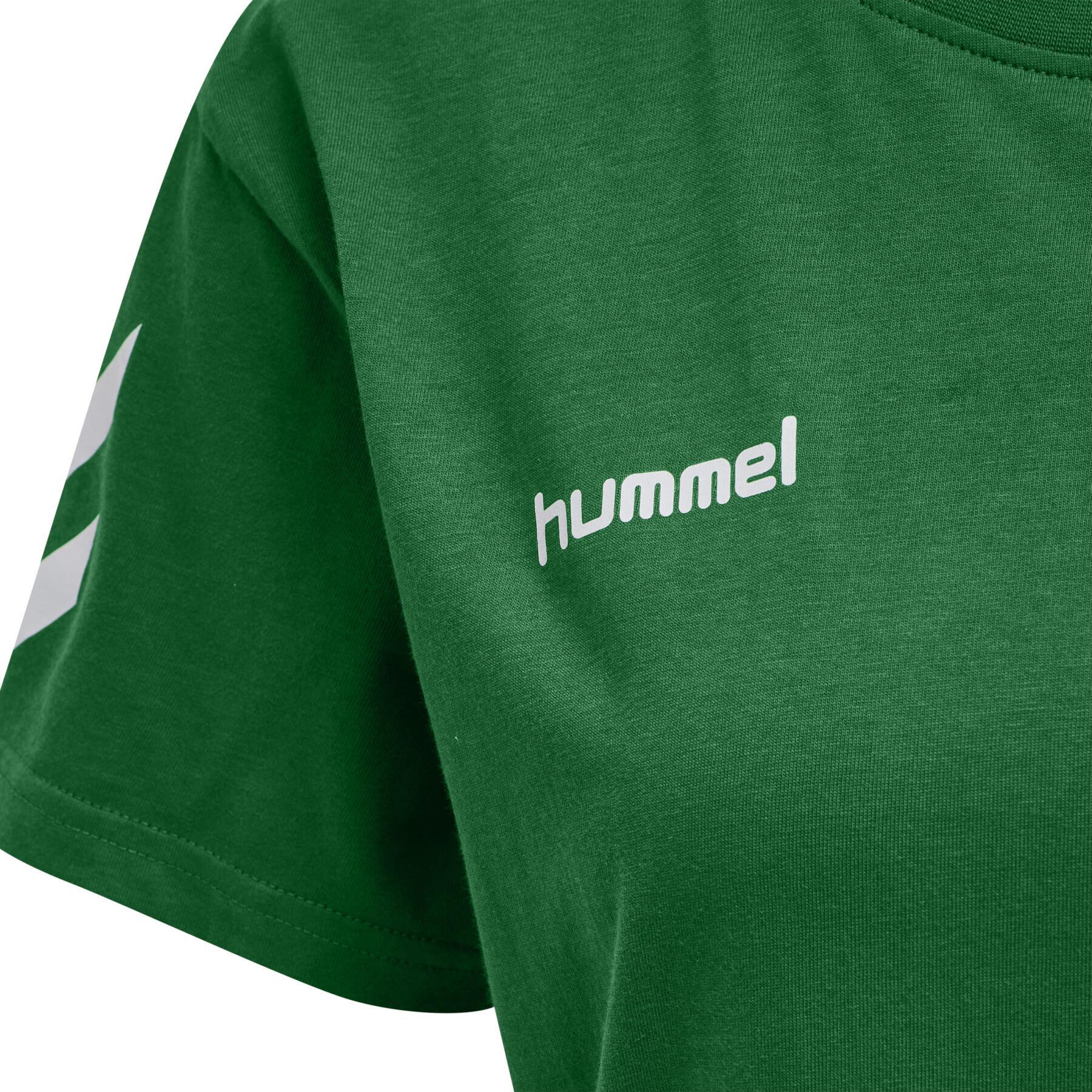 Camiseta de algodón para mujer Hummel GO