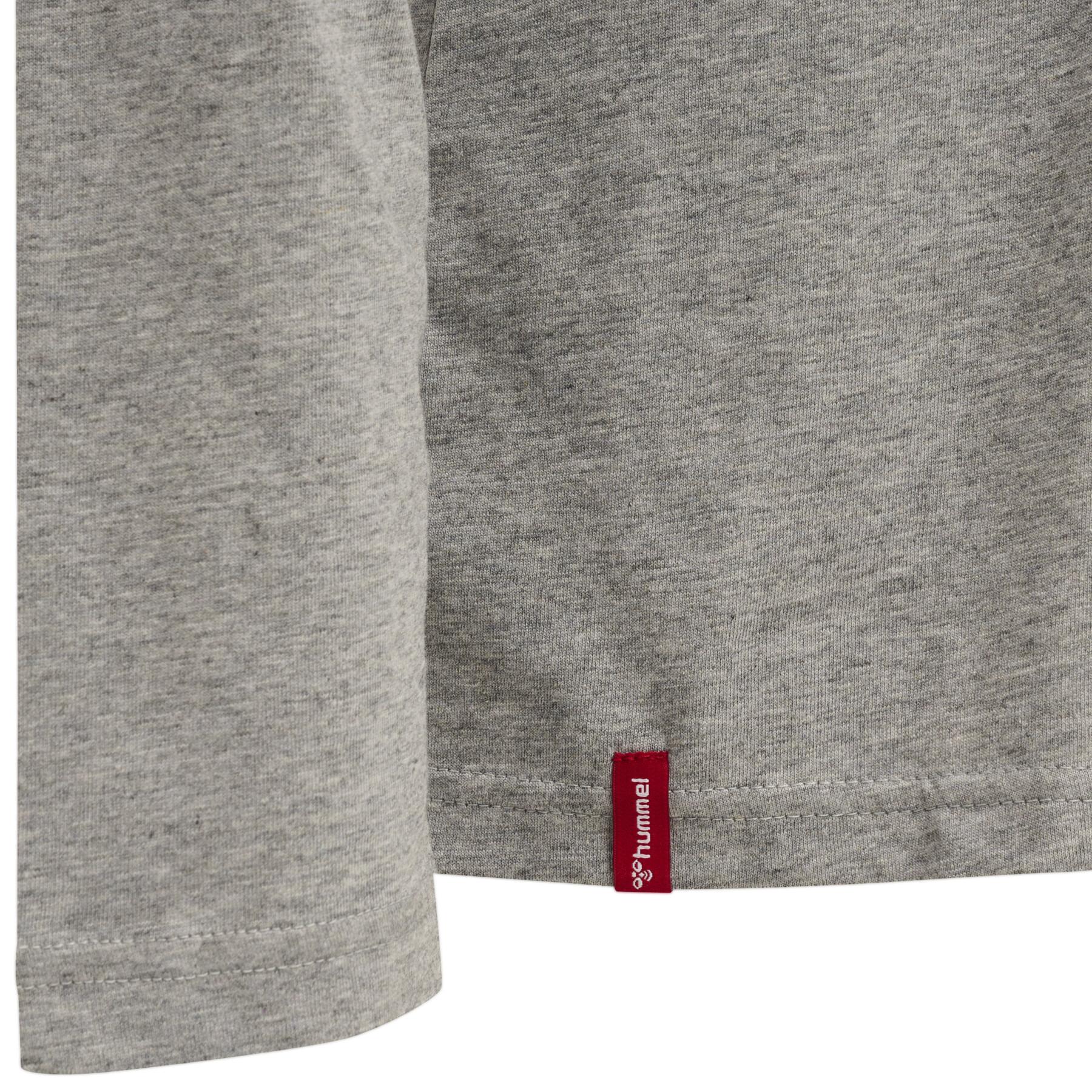 Camiseta de manga larga para mujer Hummel Red Basic