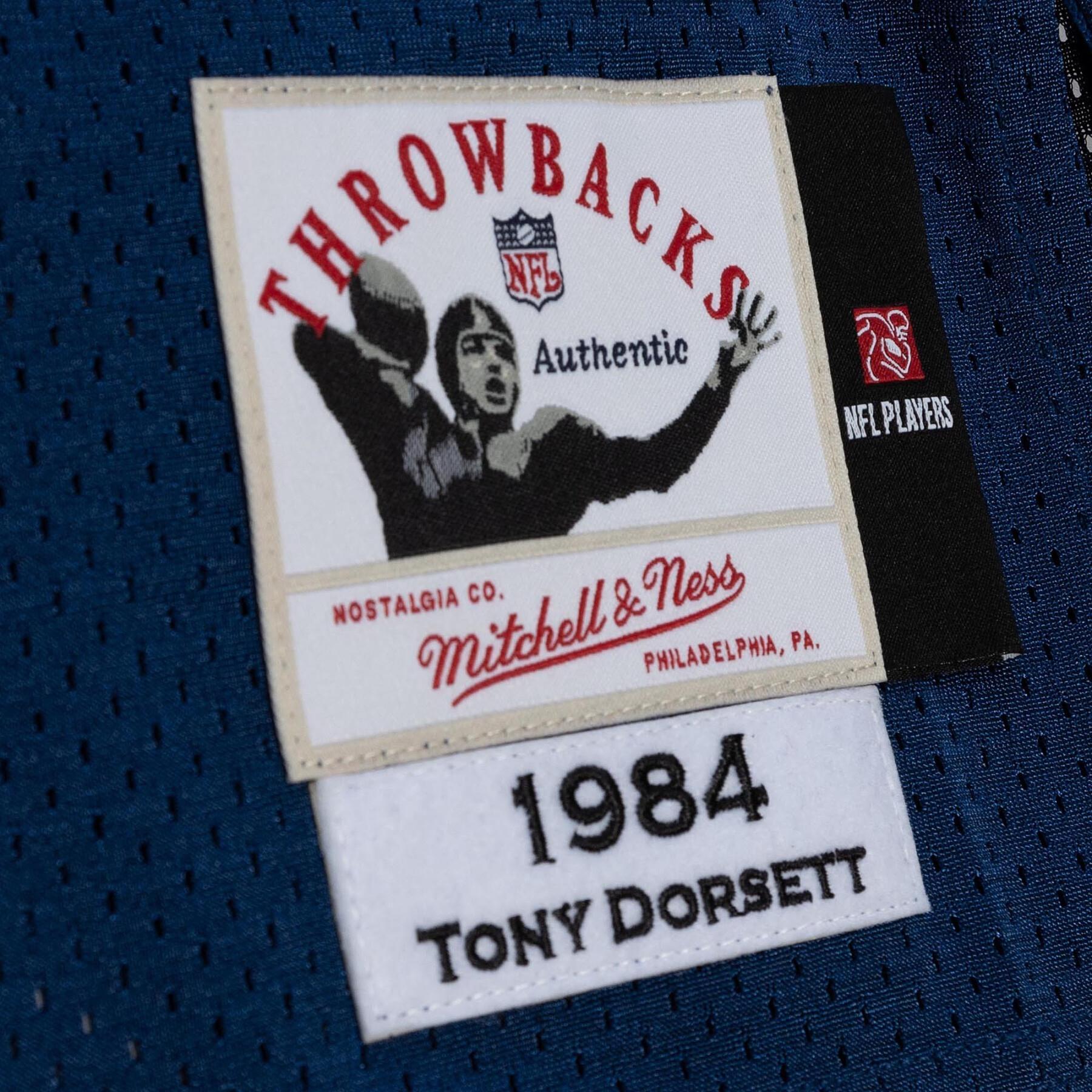 Camiseta auténtica Dallas Cowboys Tony Dorsett 1984