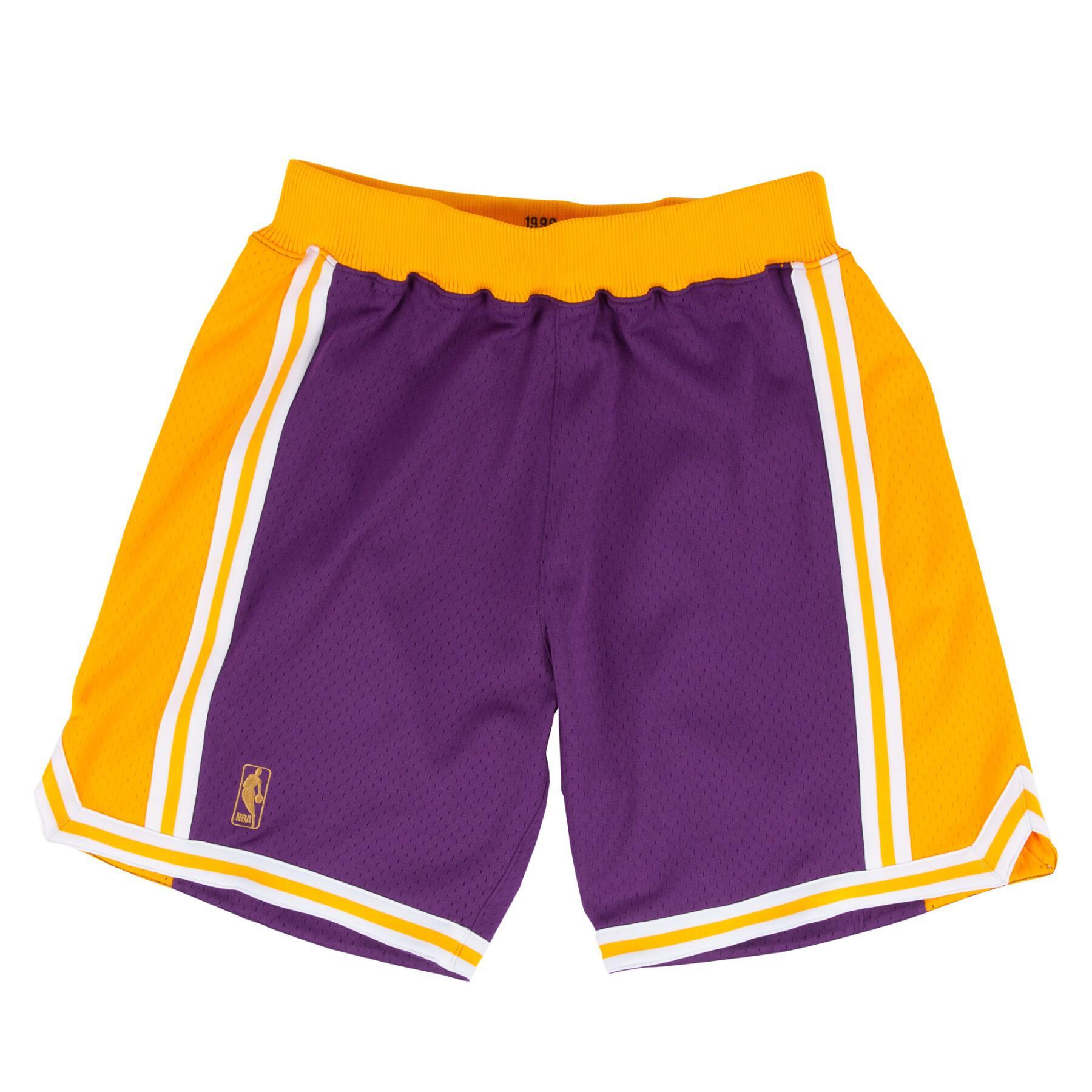 Pantalón corto Los Angeles Lakers NBA Authentic Road 96-97