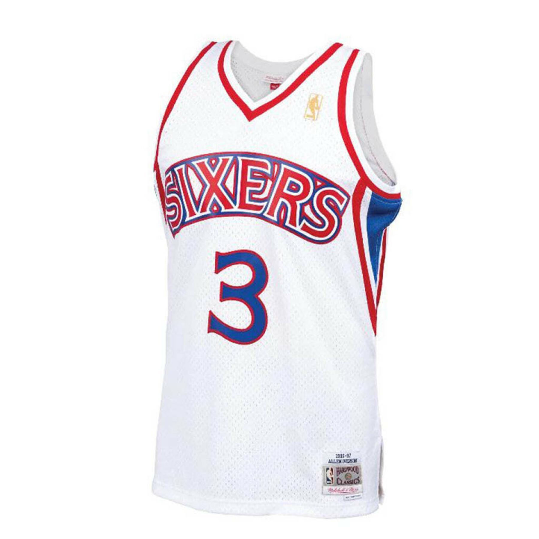 Camiseta de casa Philadelphia 76ers nba authentic Allen Iverson