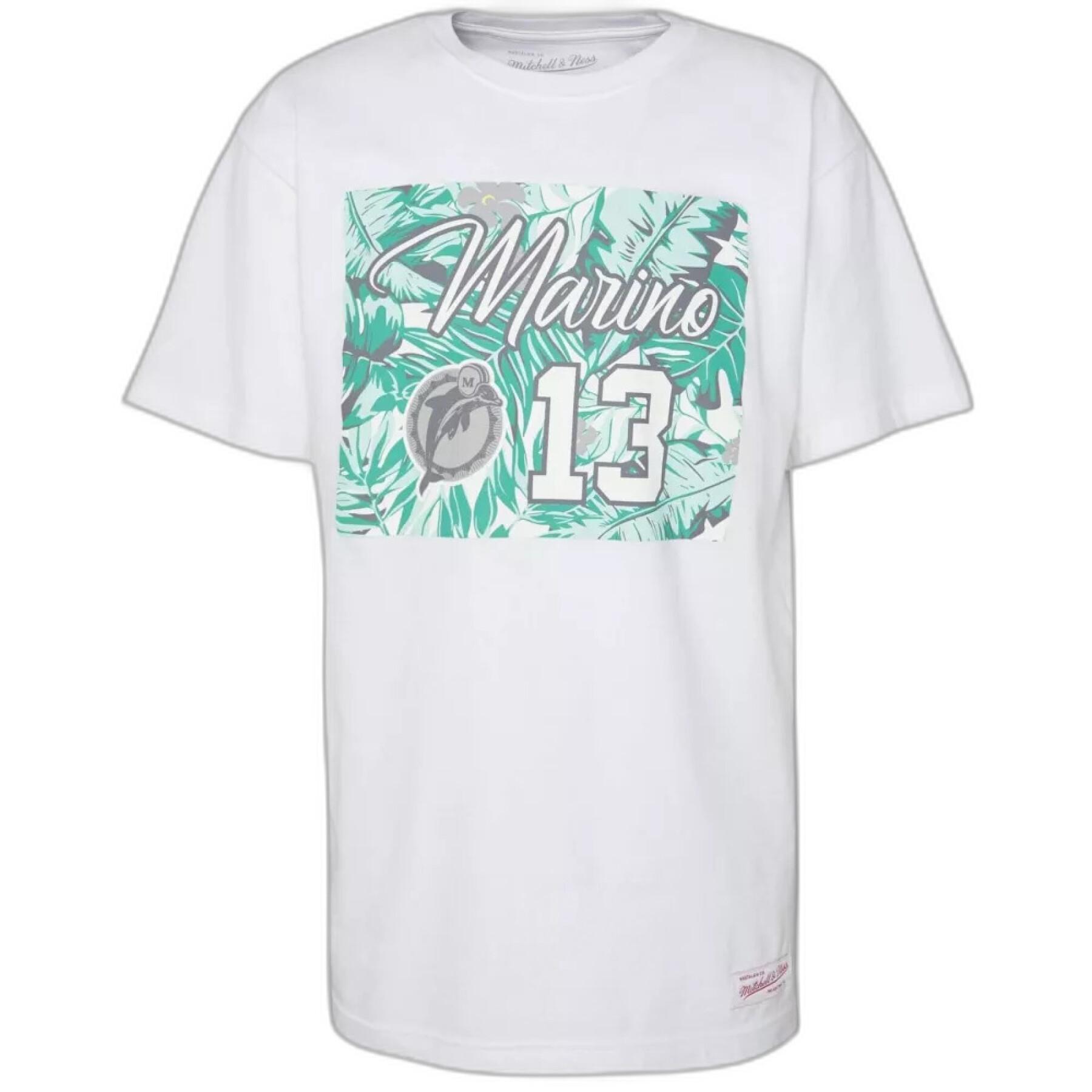 Camiseta Miami Dolphins pro-bowl tropical player Dan Marino