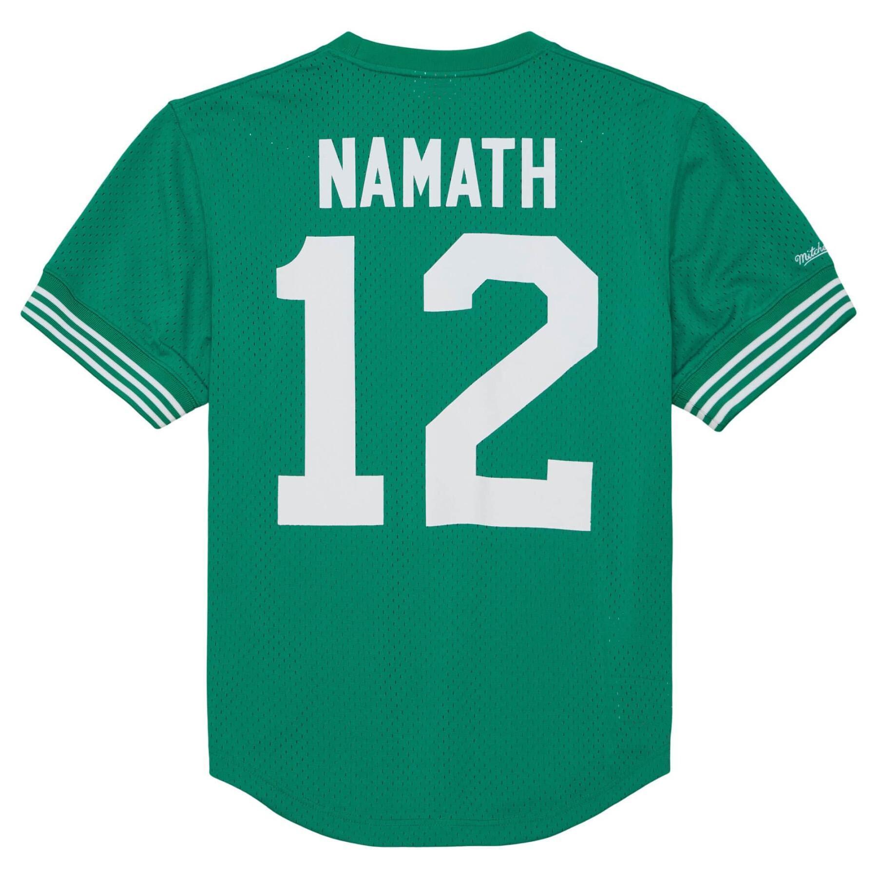 Jersey de cuello redondo New York Jets NFL N&N 1969 Joe Namath