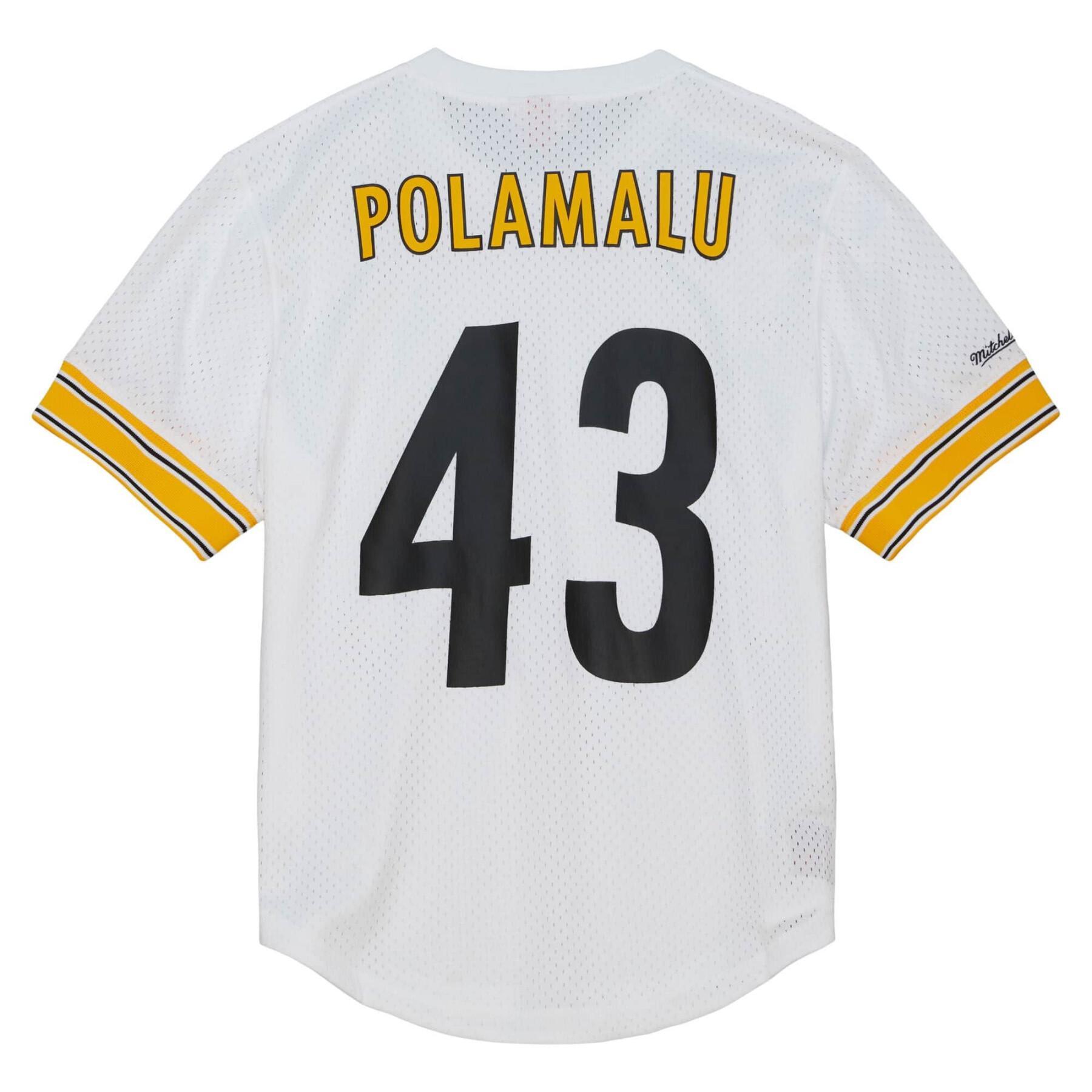 Jersey de cuello redondo Steelers NFL N&N 2005 Troy Polamalu