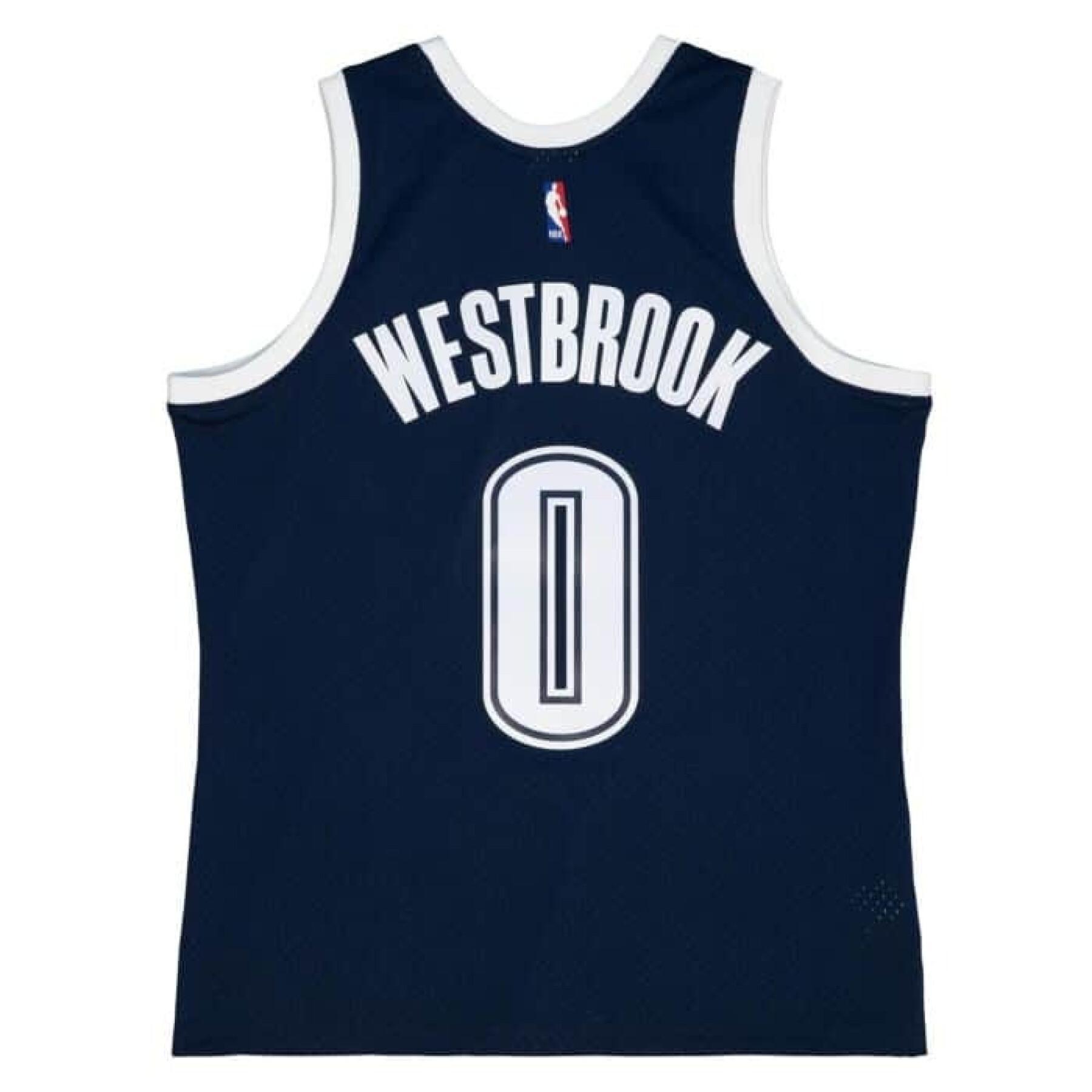 camiseta de la nba Oklahoma City Thunder Russell Westbrook 2015-16