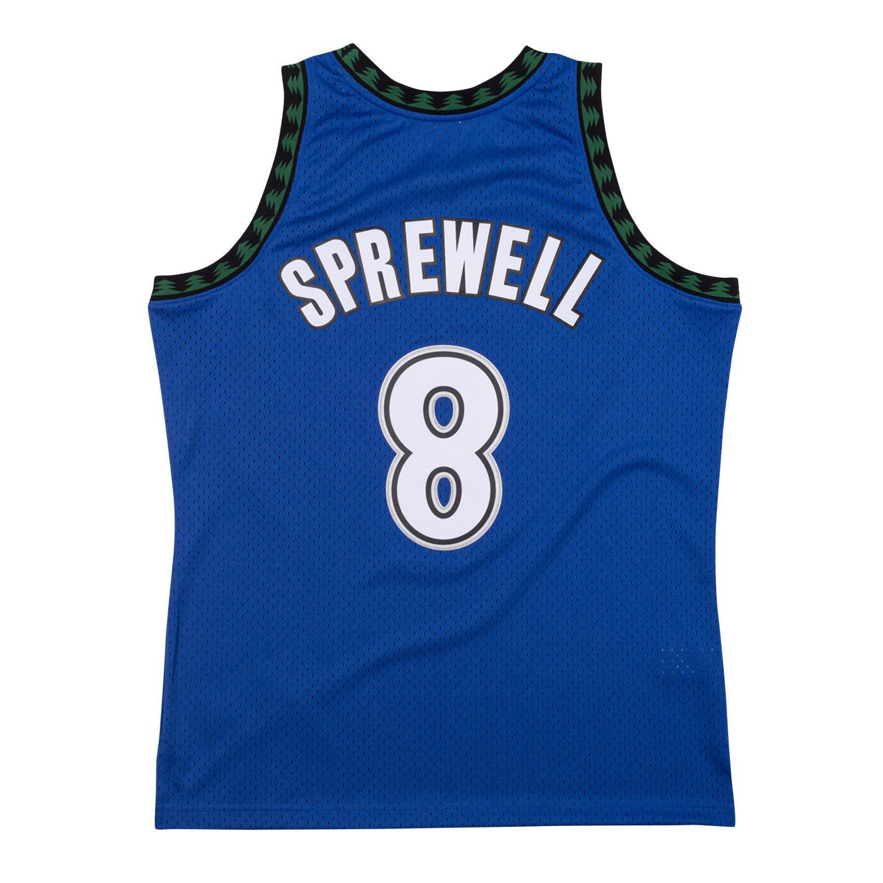 Camiseta Swingman Minnesota Timberwolves Latrell Sprewell