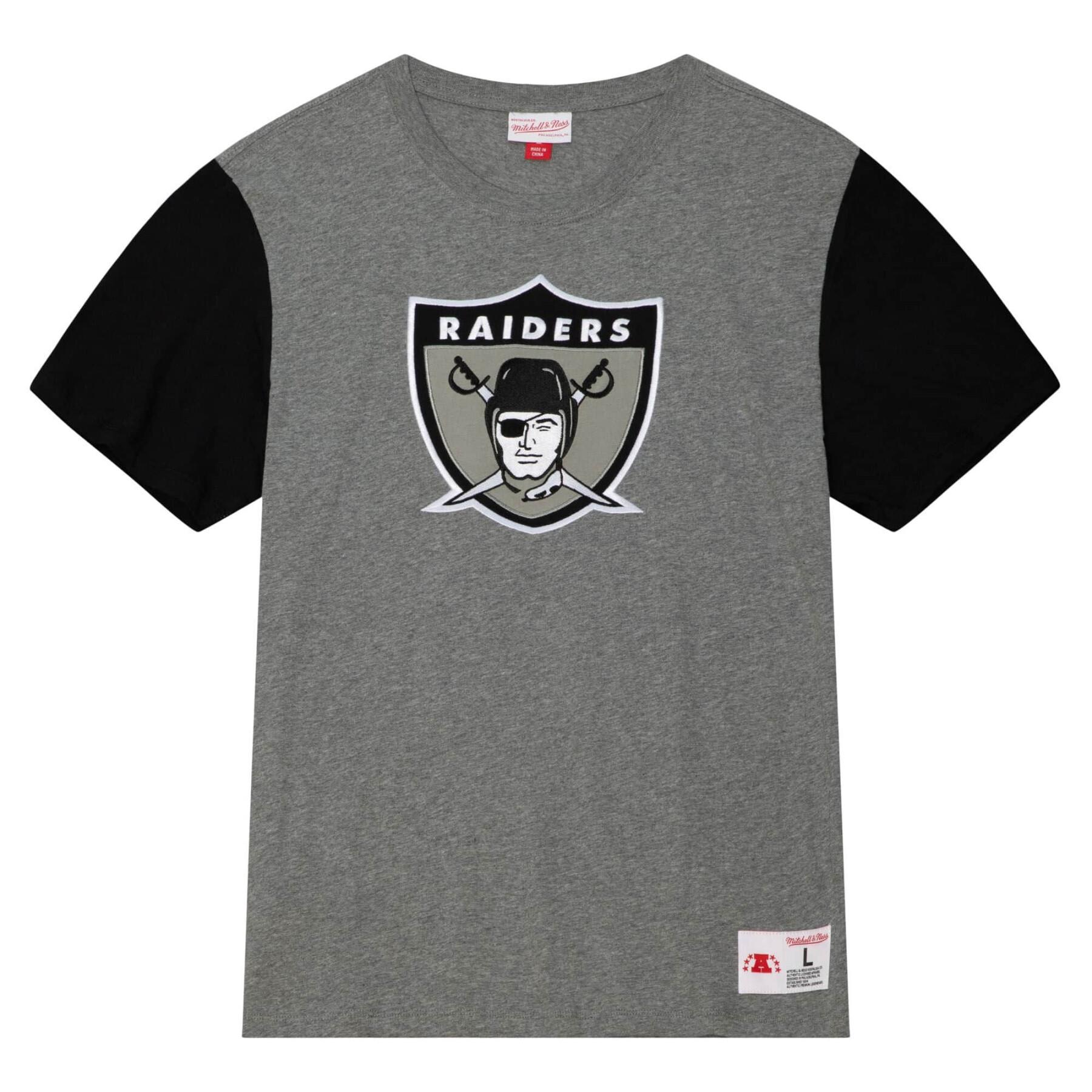 Camiseta Oakland Raiders NFL Color Blocked