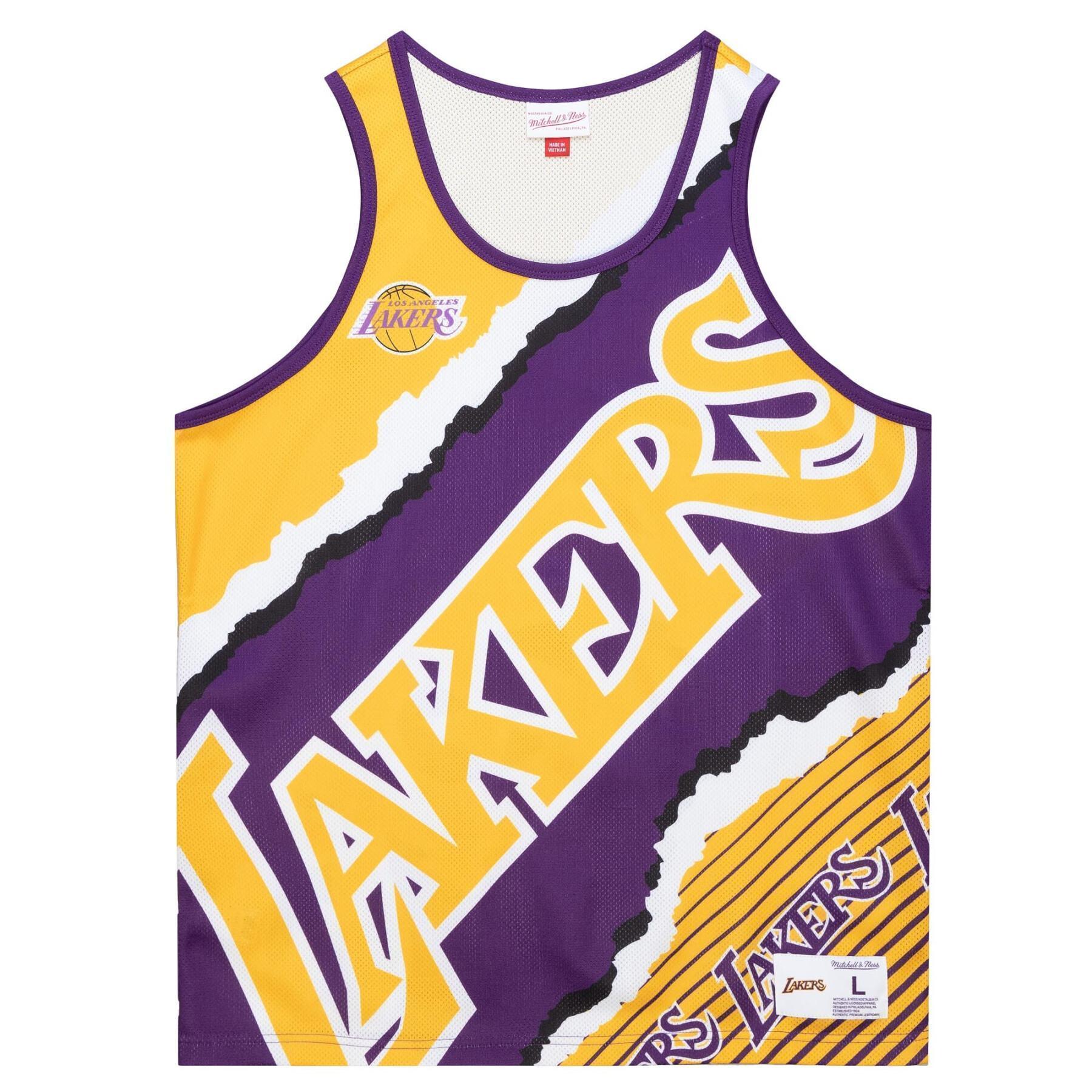 Camiseta sublimada Lakers jumbotron 2.0