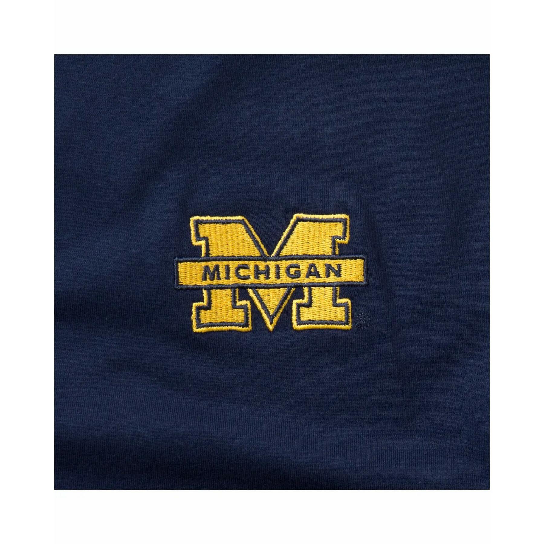 Camiseta Universidad de Michigan logo bordado