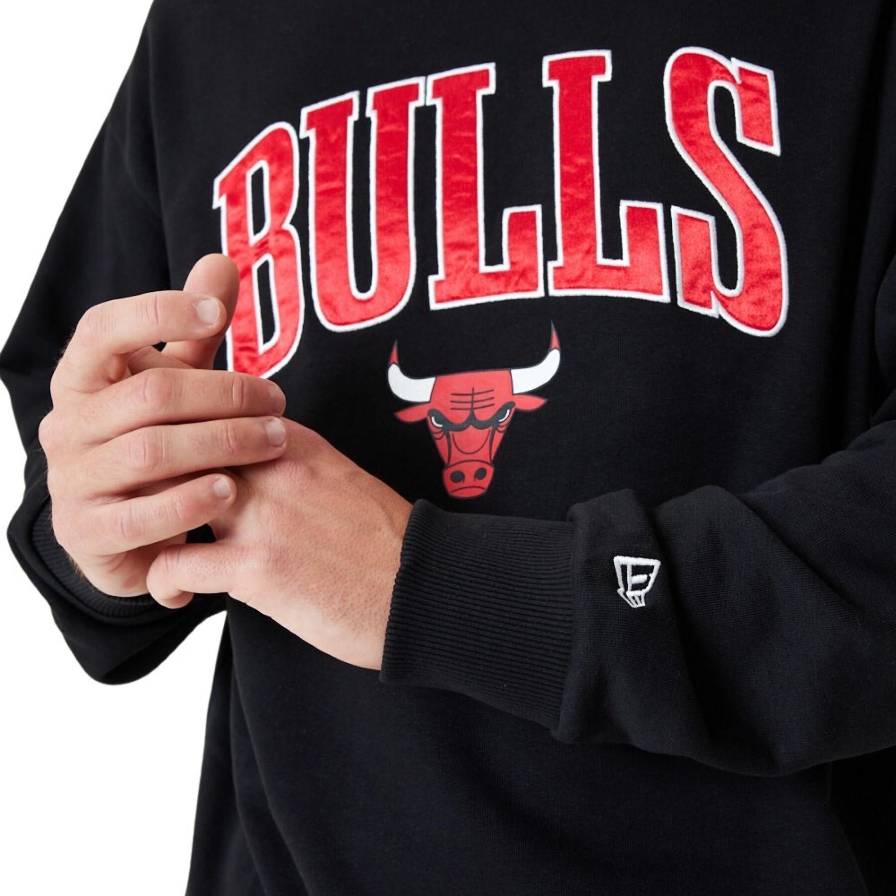 Camiseta Chicago Bulls NBA Apllique Crew