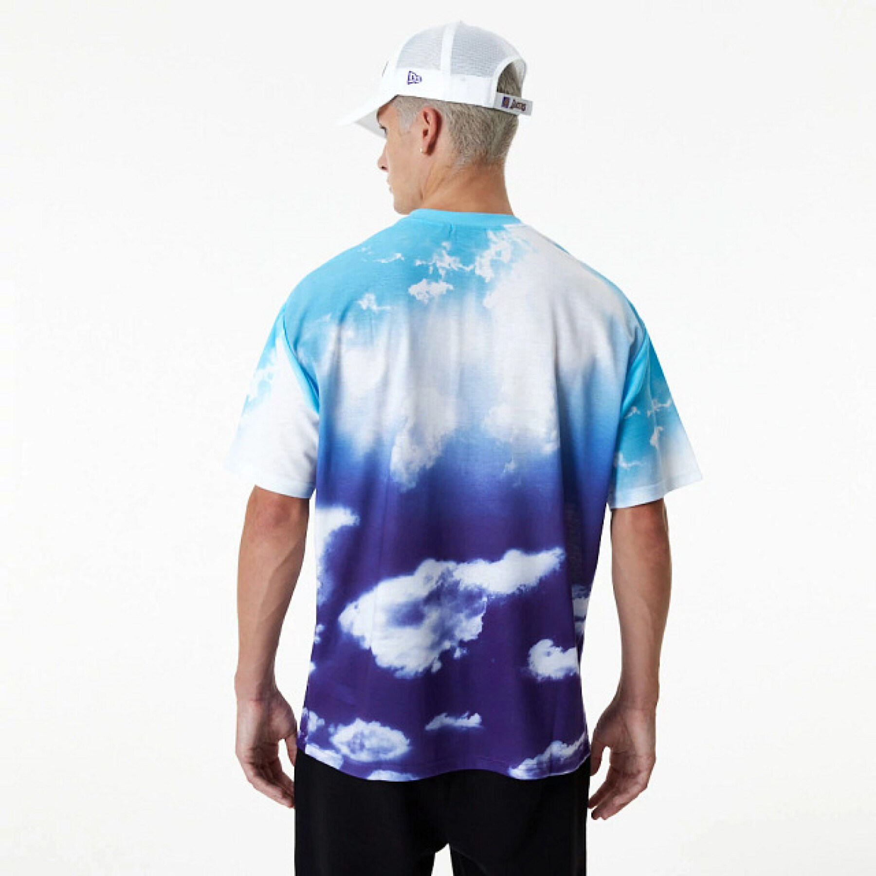 Camiseta oversize lakers sky all over print
