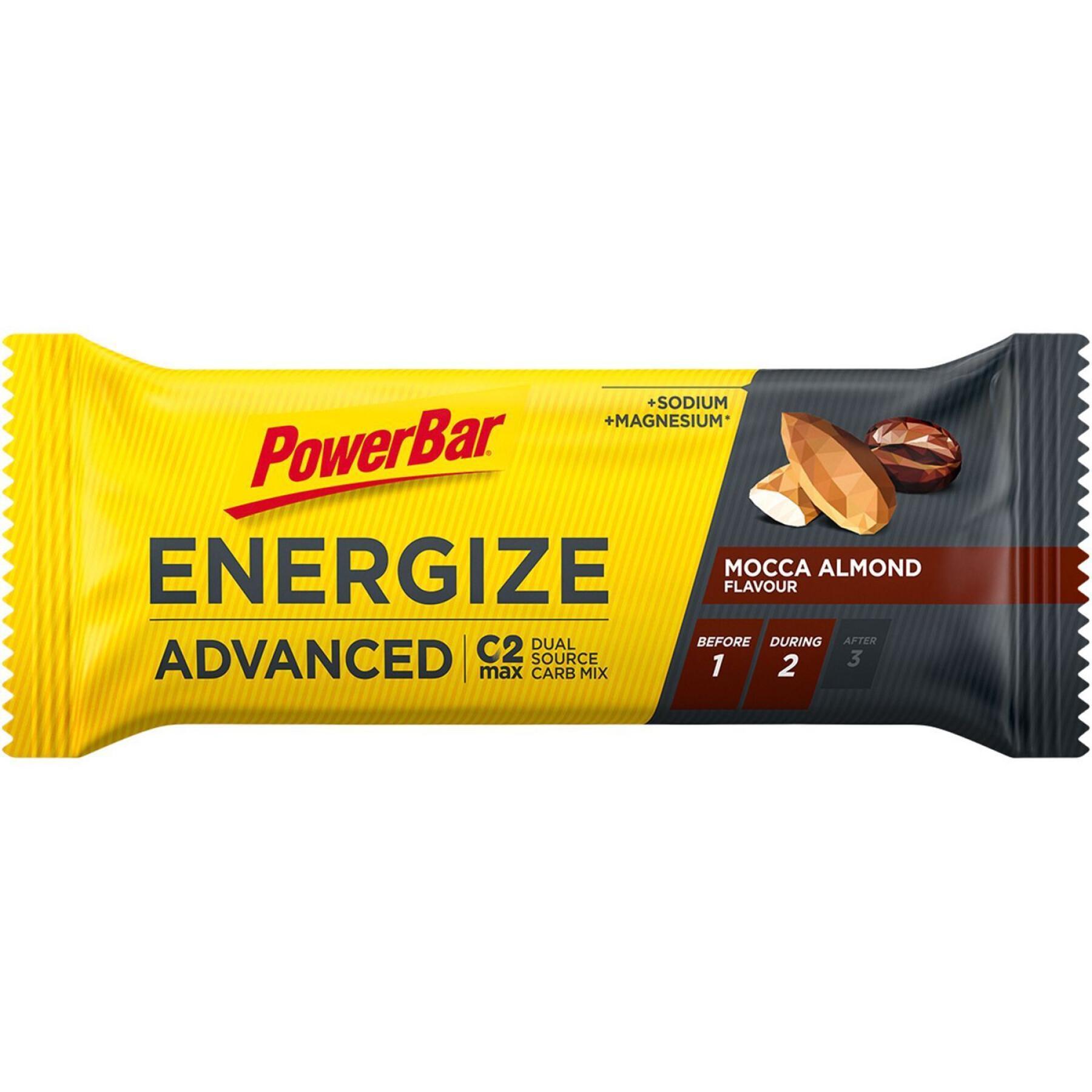 Paquete de 15 barritas nutritivas PowerBar Energize Advanced