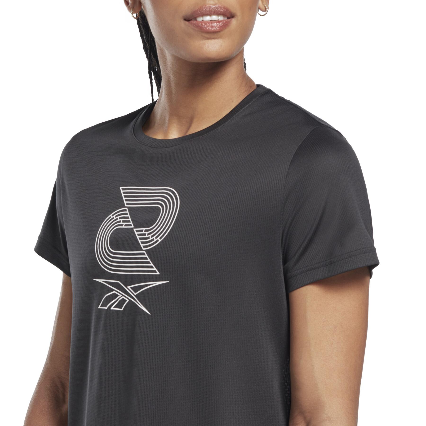 Camiseta de mujer Reebok Graphic Speedwick