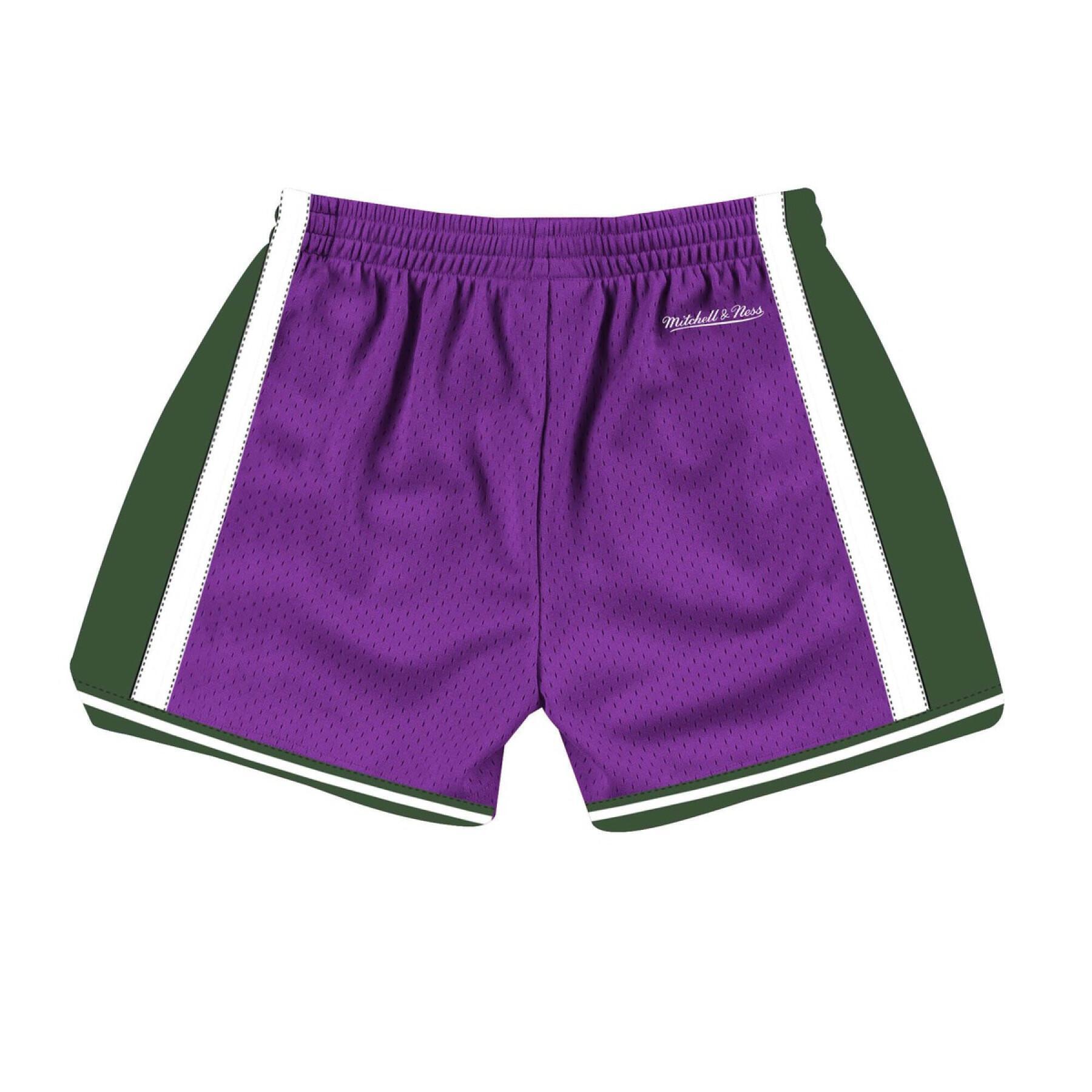 Pantalones cortos de mujer Milwaukee Bucks jump shot