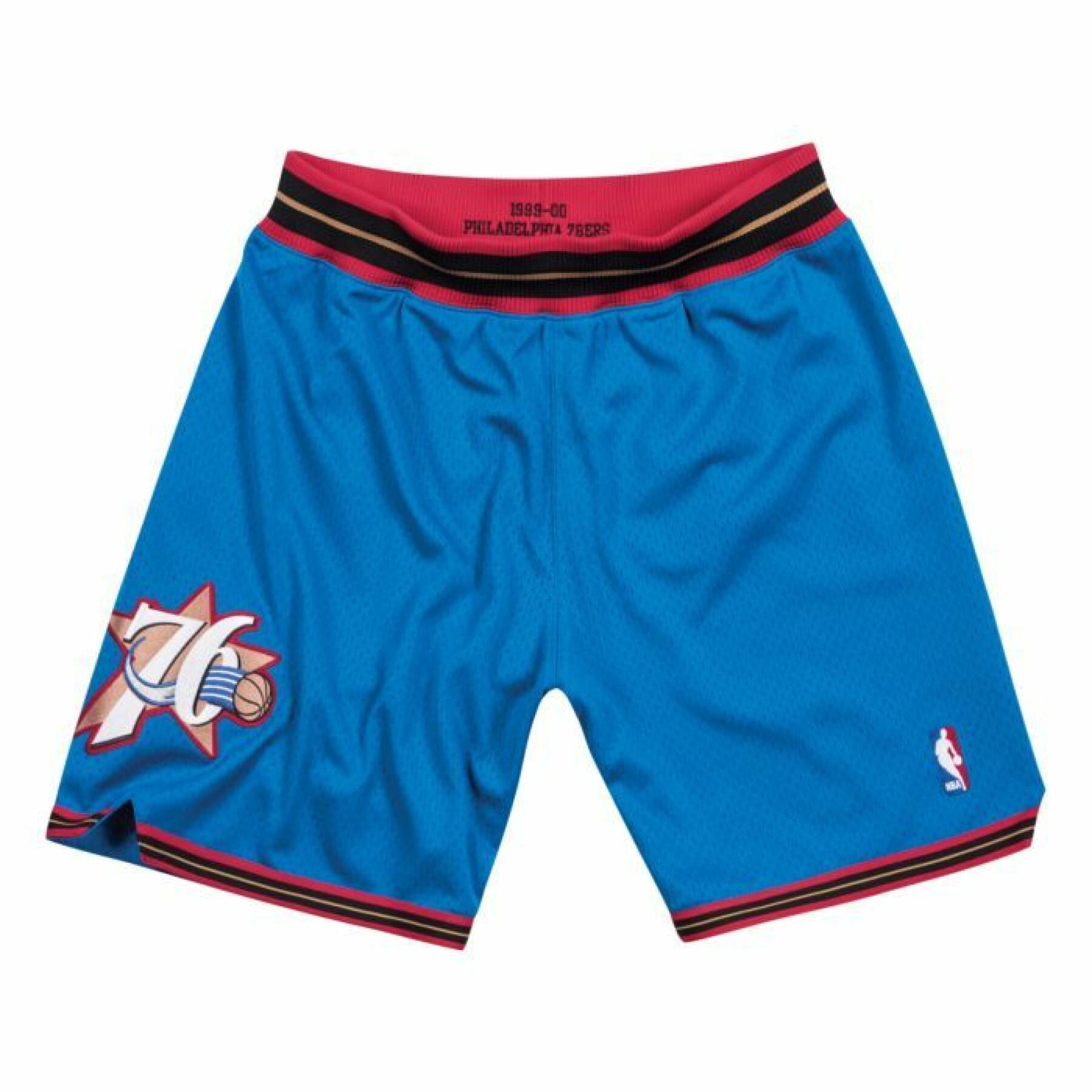 Pantalones cortos Philadelphia 76ers 1999-00 Authentic 