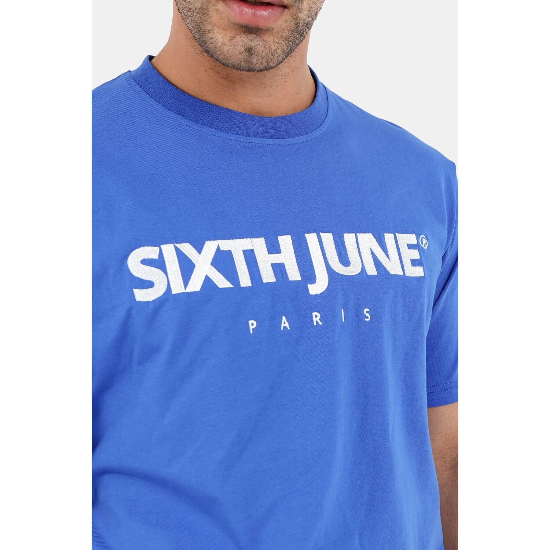 Camiseta bordada Sixth June Essentials